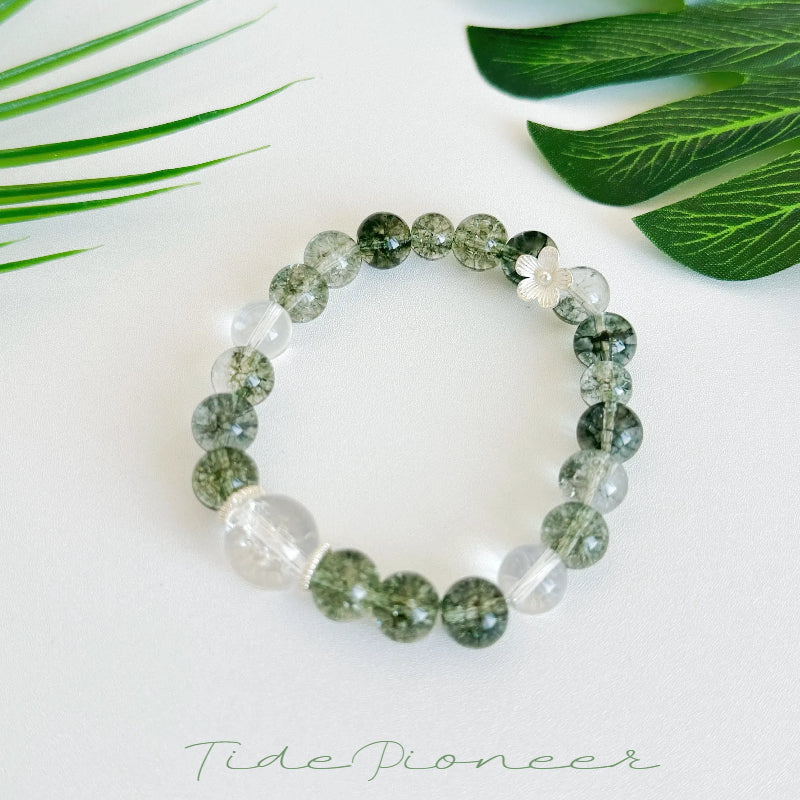 Green Phantom Quartz Bracelet