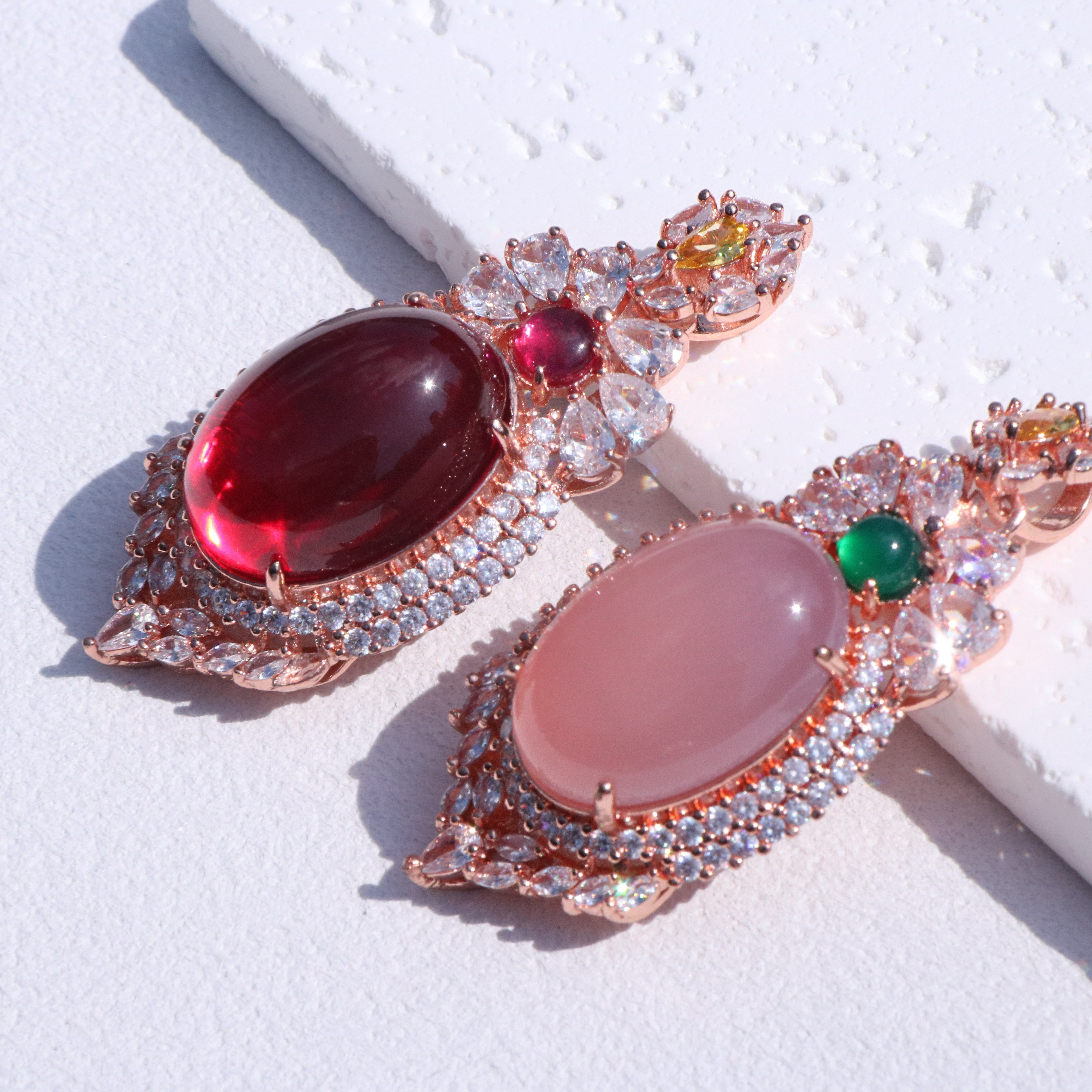 Roseate Charm Pendant