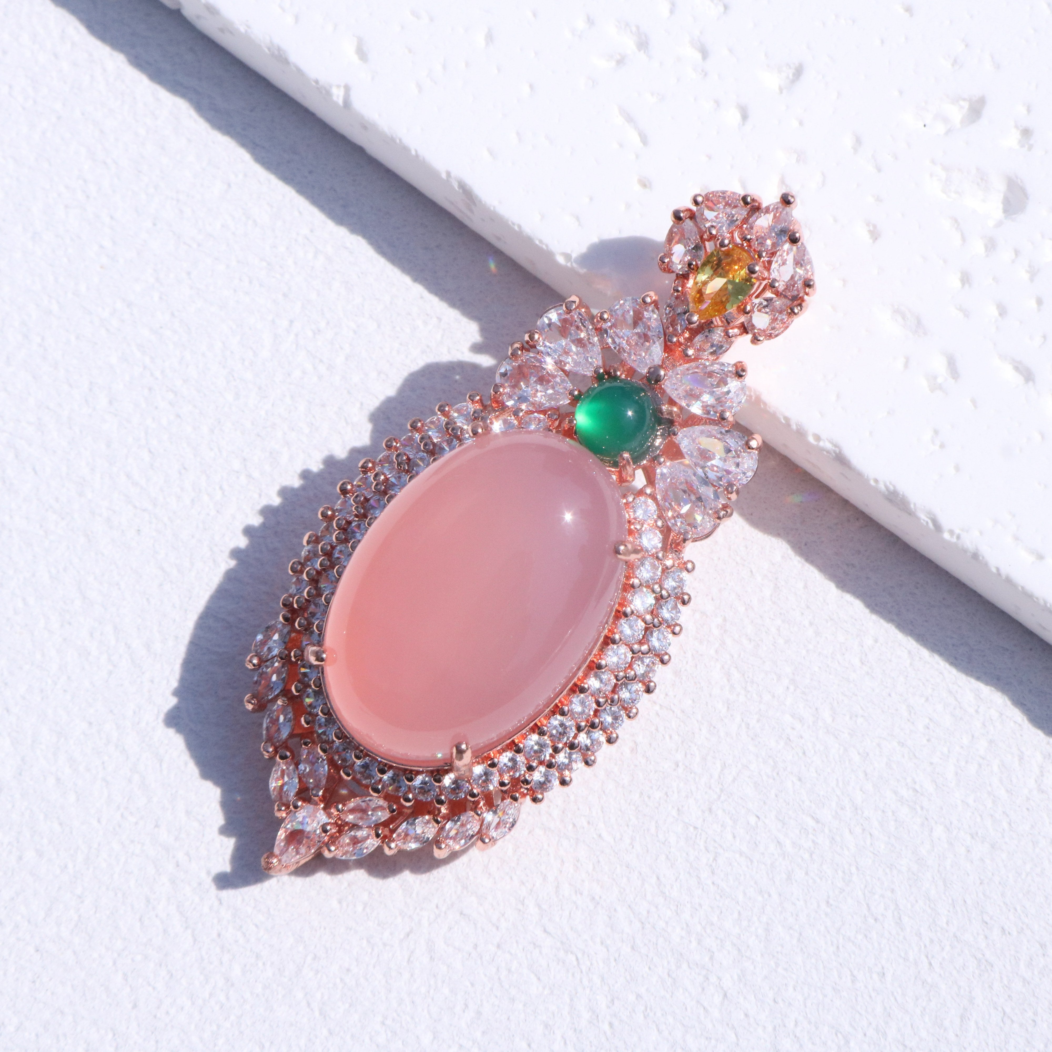 Roseate Charm Pendant