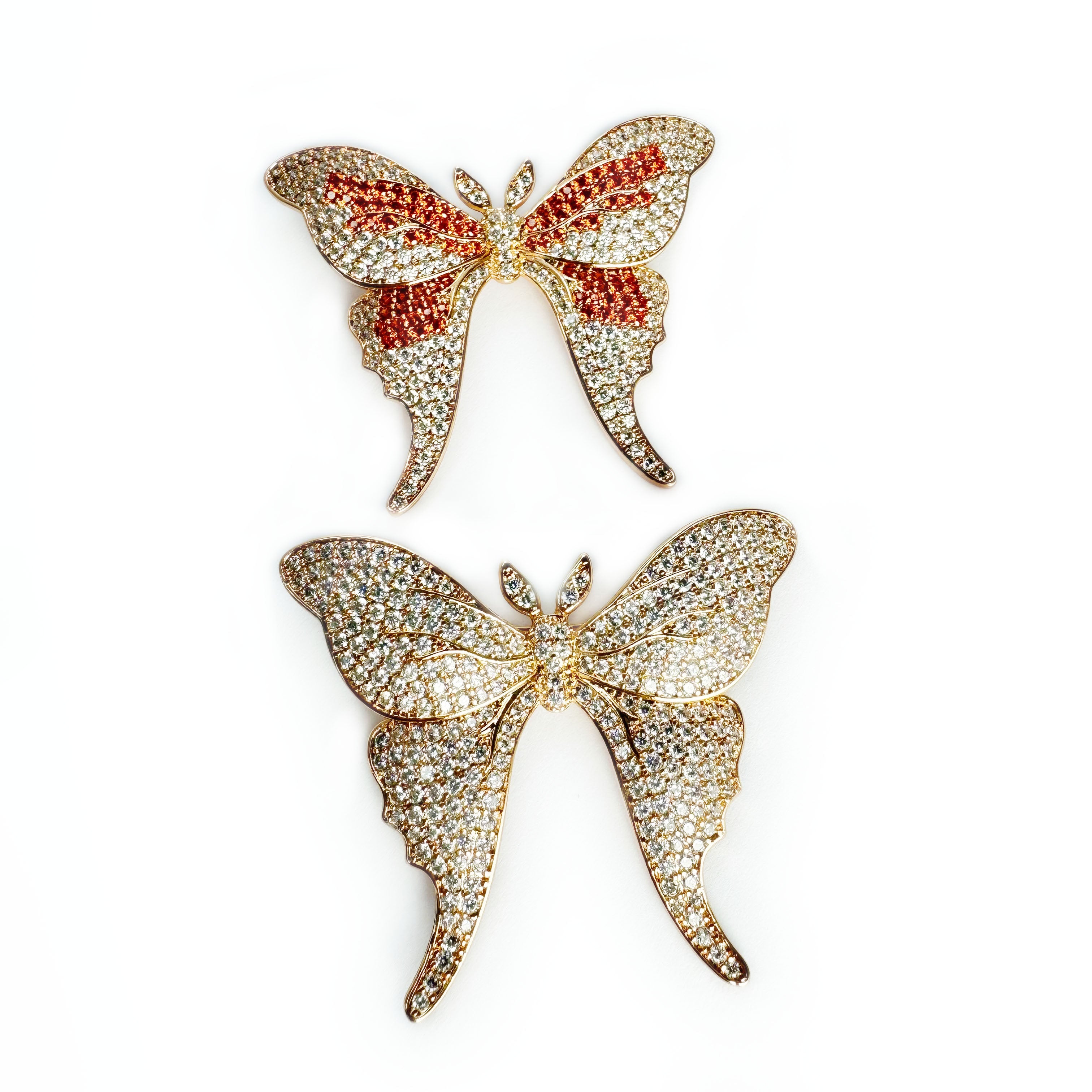 Starlit Butterfly Brooch
