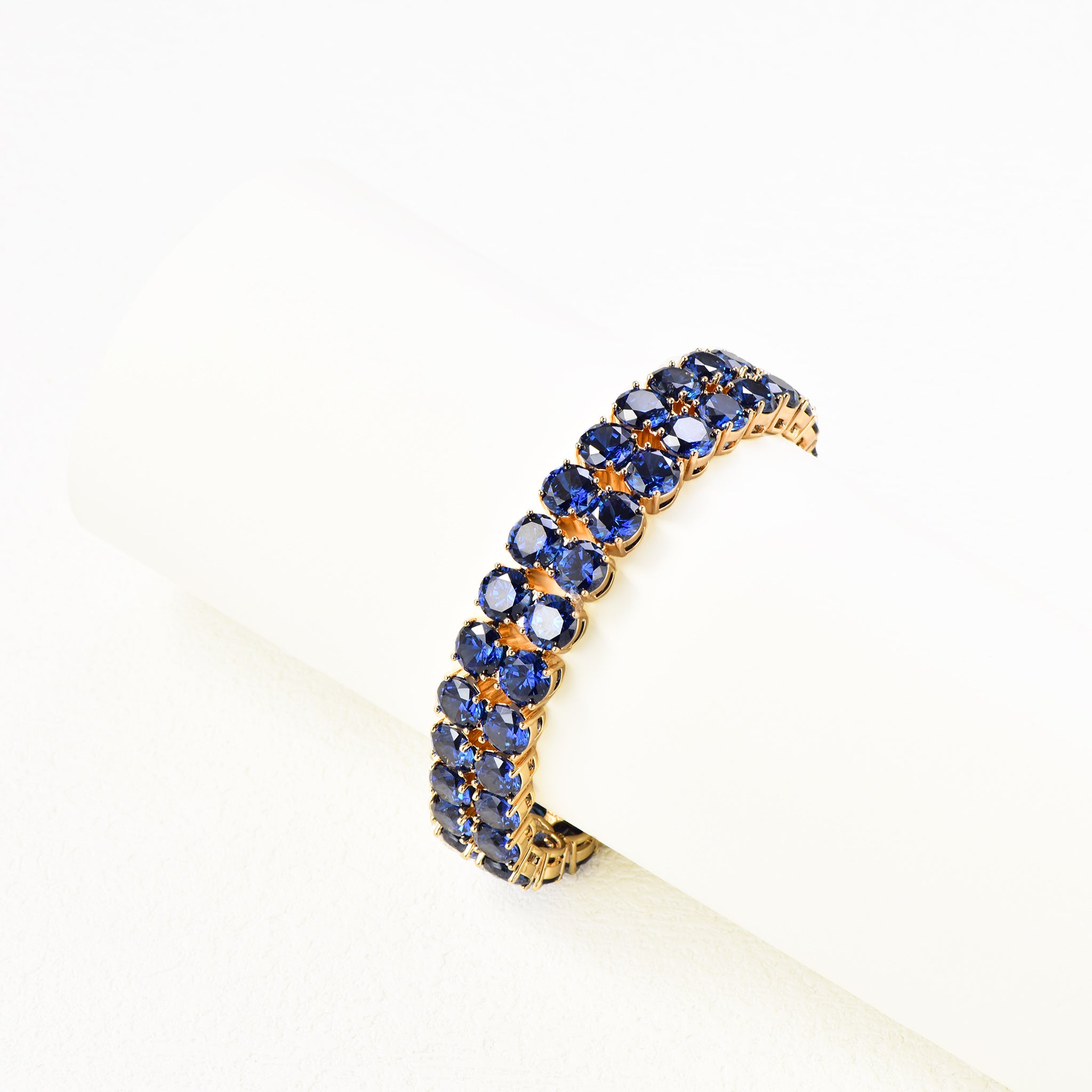 Affordable Blue/Red Zircon Bracelet Hypoallergenic Everyday Elegance-6