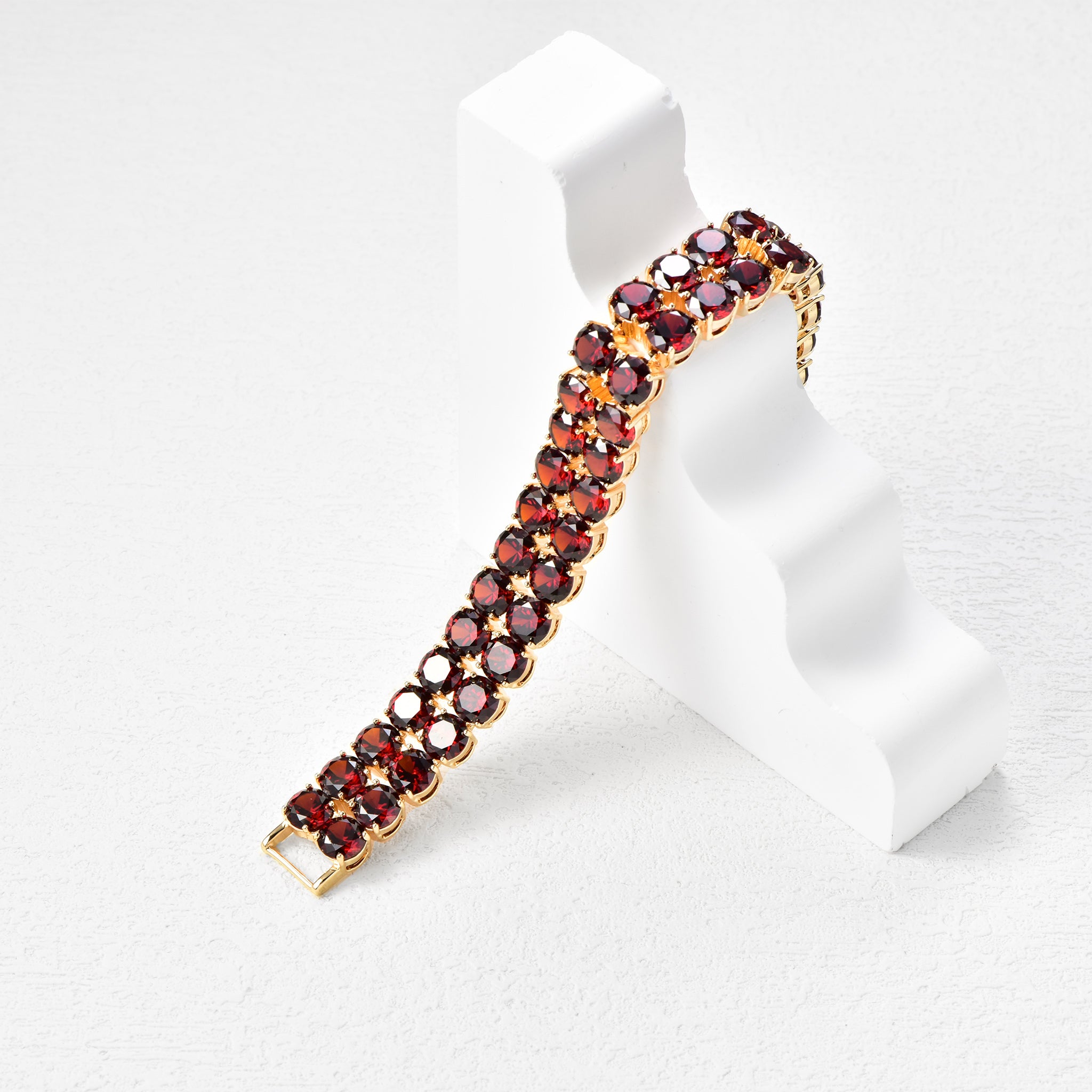 Affordable Blue/Red Zircon Bracelet Hypoallergenic Everyday Elegance-9