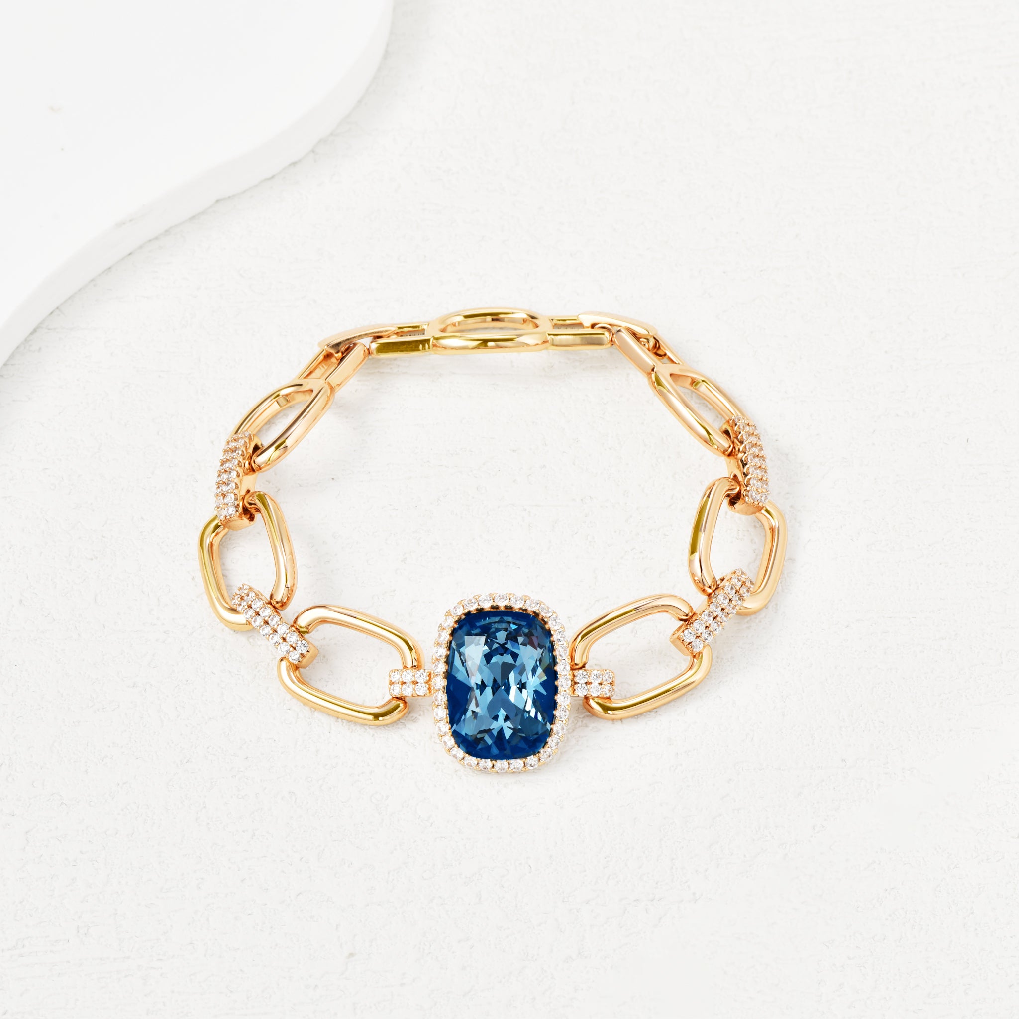 Austrian Crystal Bracelet Gift For Her Birthday Anniversary-4