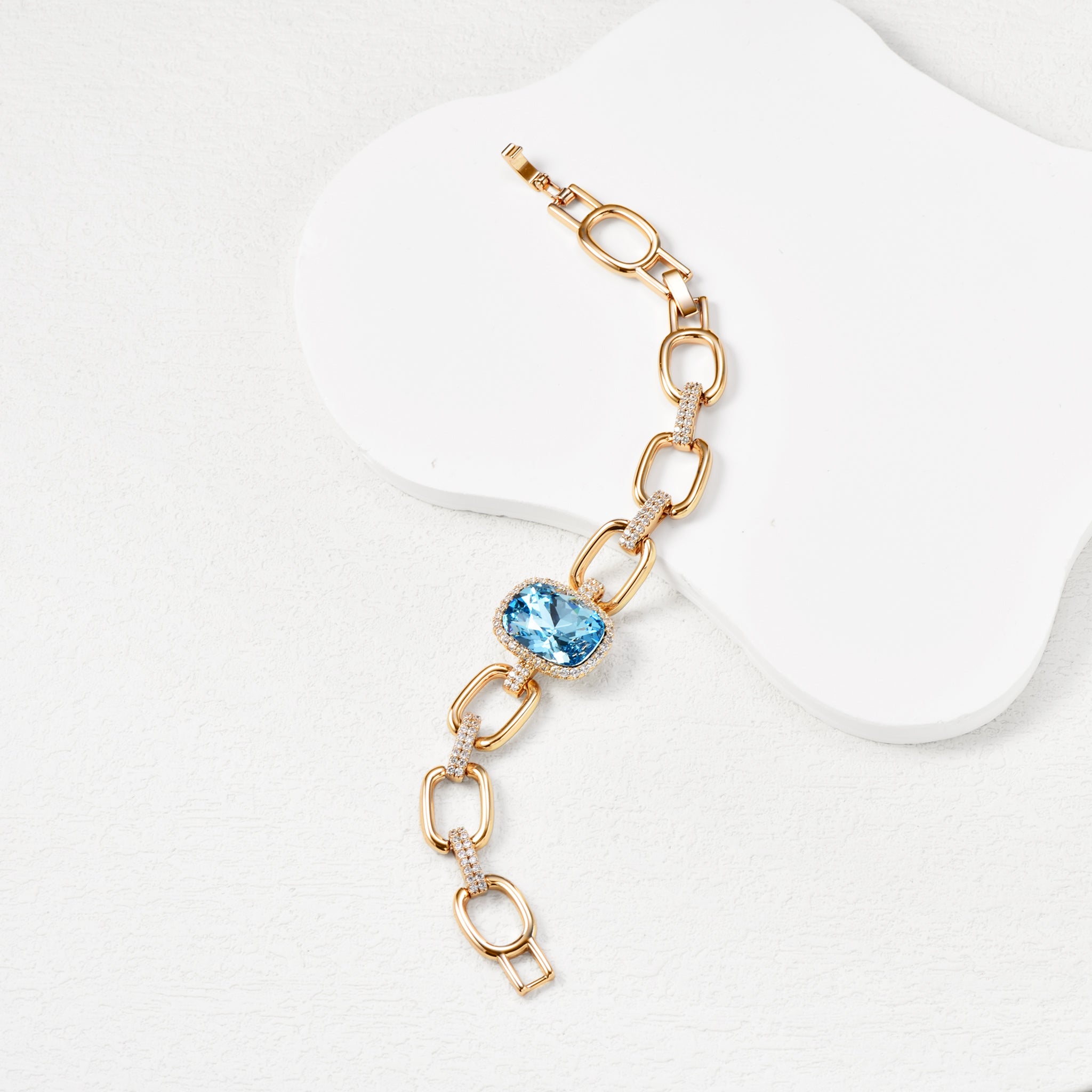Austrian Crystal Bracelet Gift For Her Birthday Anniversary-8