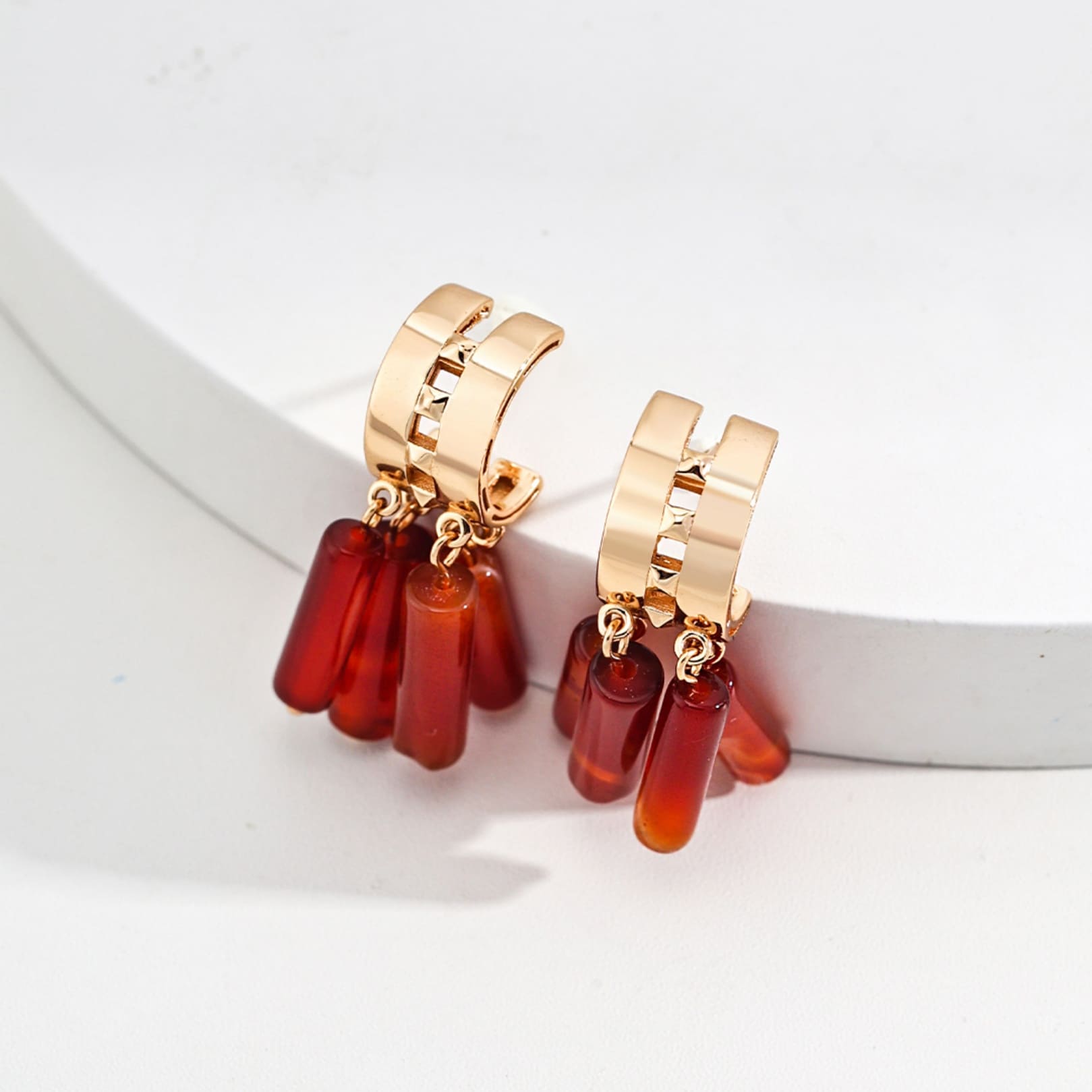 Agate Earrings