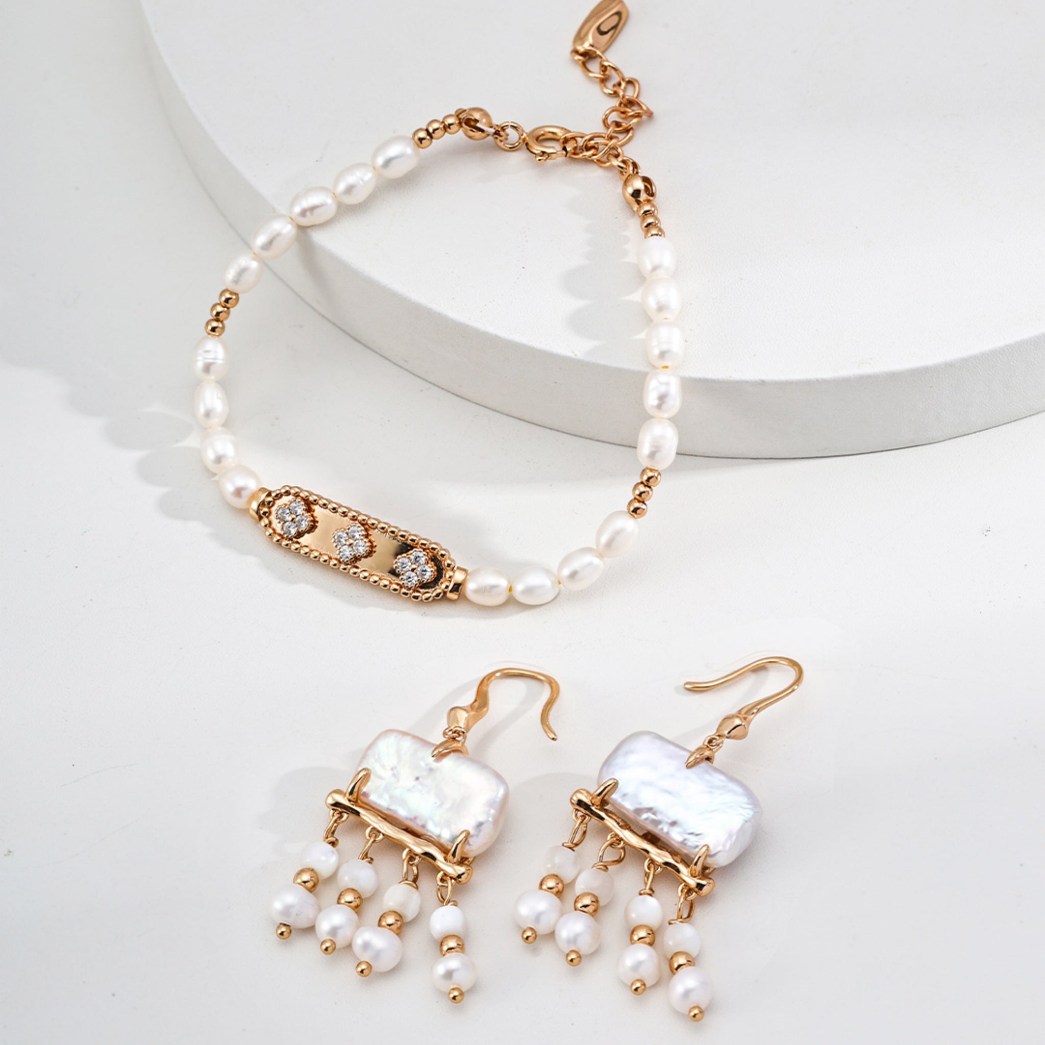 Celestial Pearl Earrings