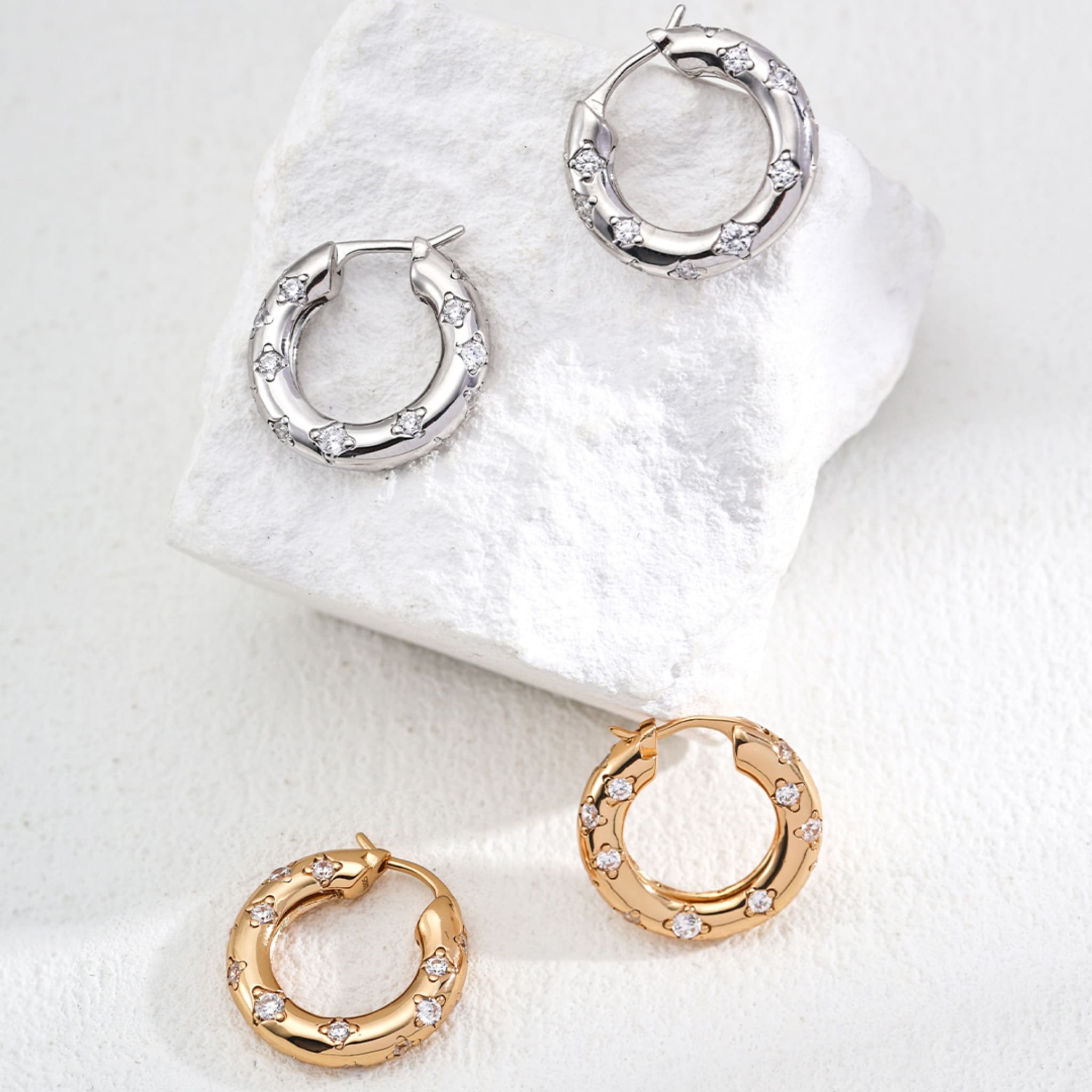 Brilliant Spark Earrings