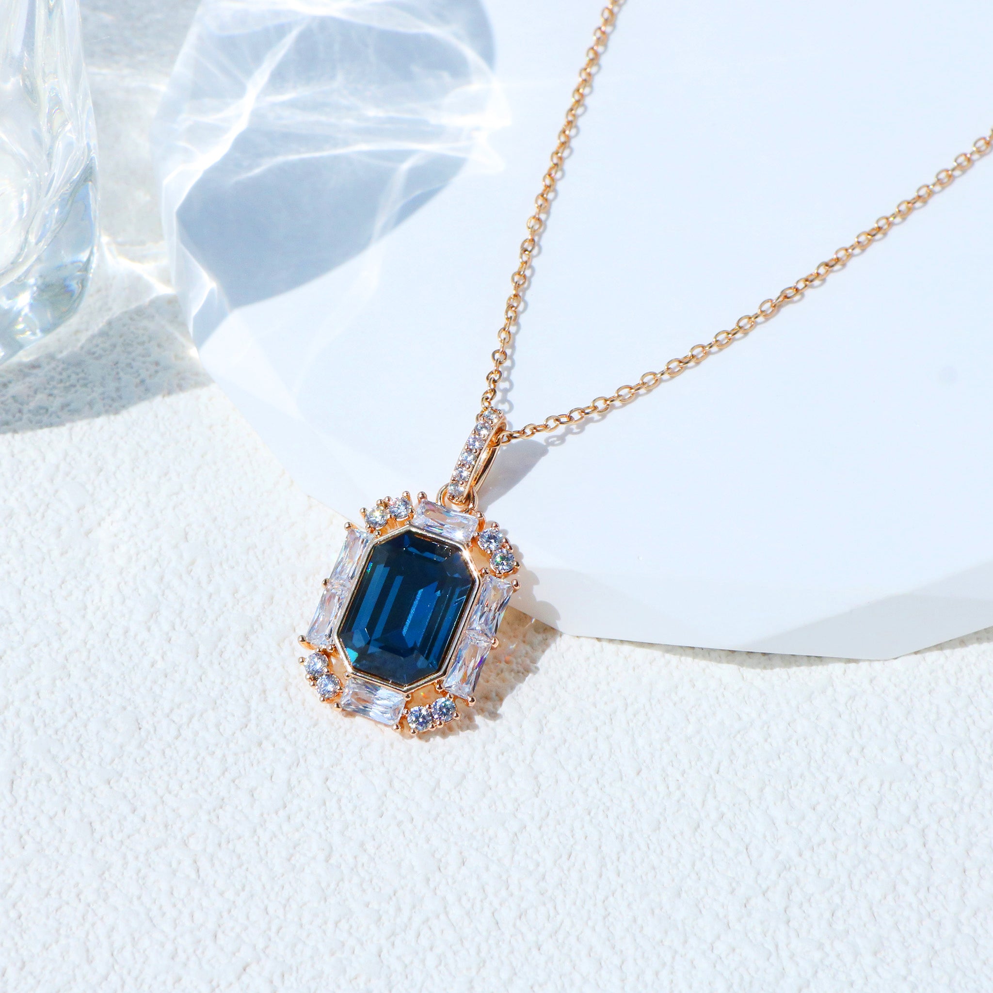 Elegant Austrian Crystal Necklace for Women Daily or Date Wear-4