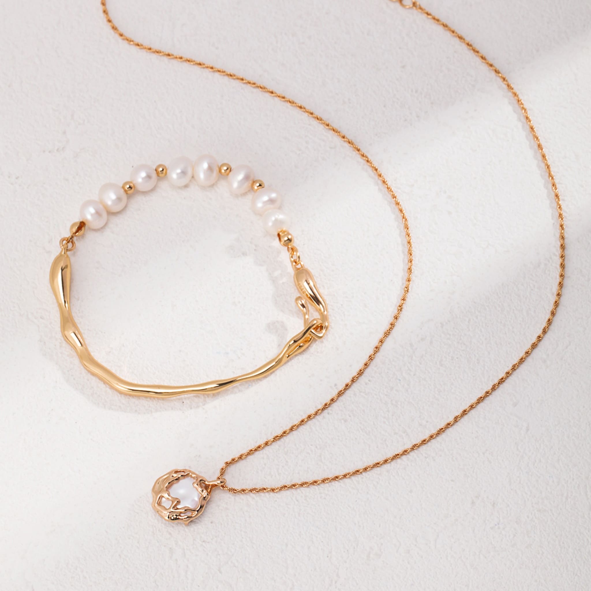 Elegant Sterling Silver Pearl Necklace – Timeless Gift at Great Value-3