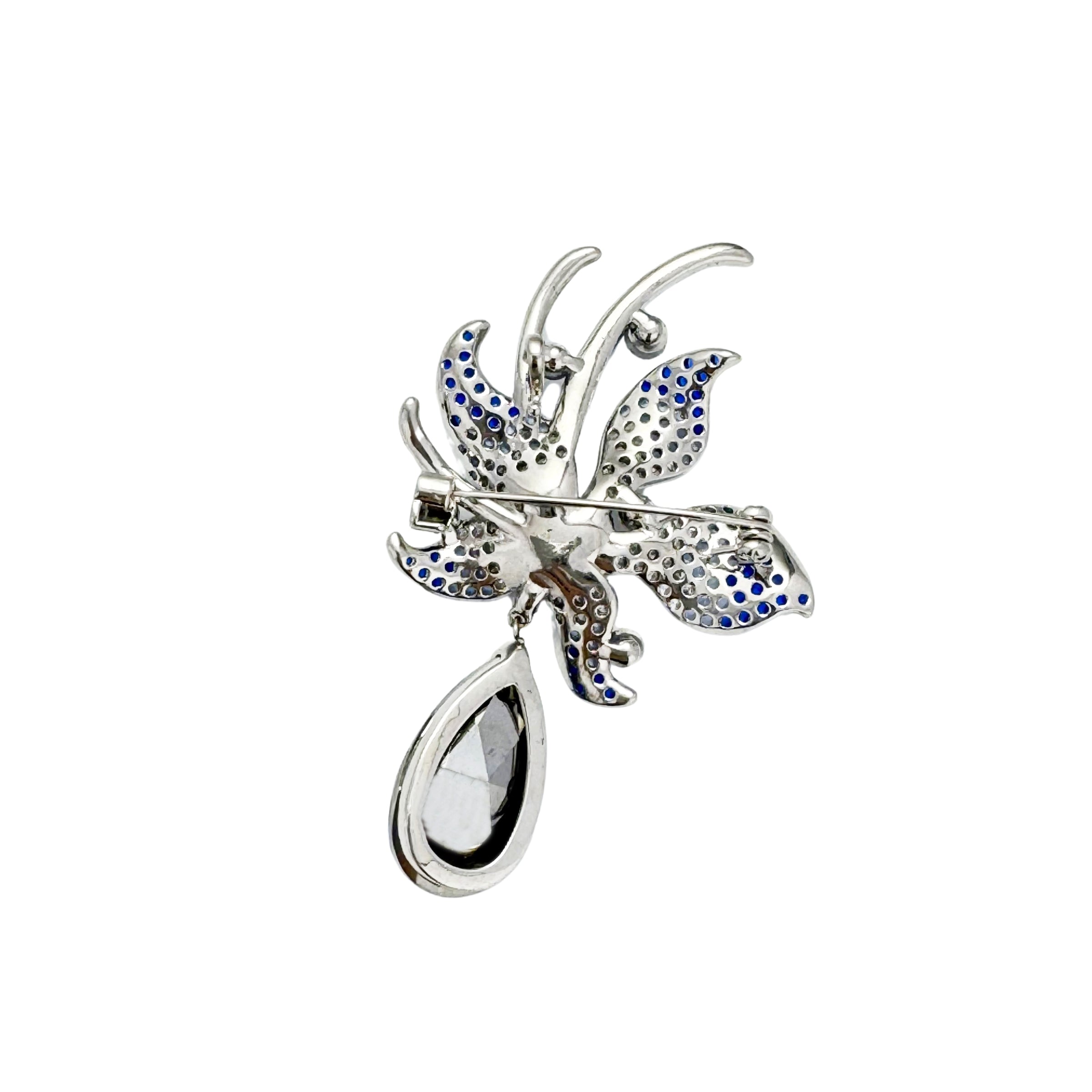 Austrian Crystal Brooch / Pendant