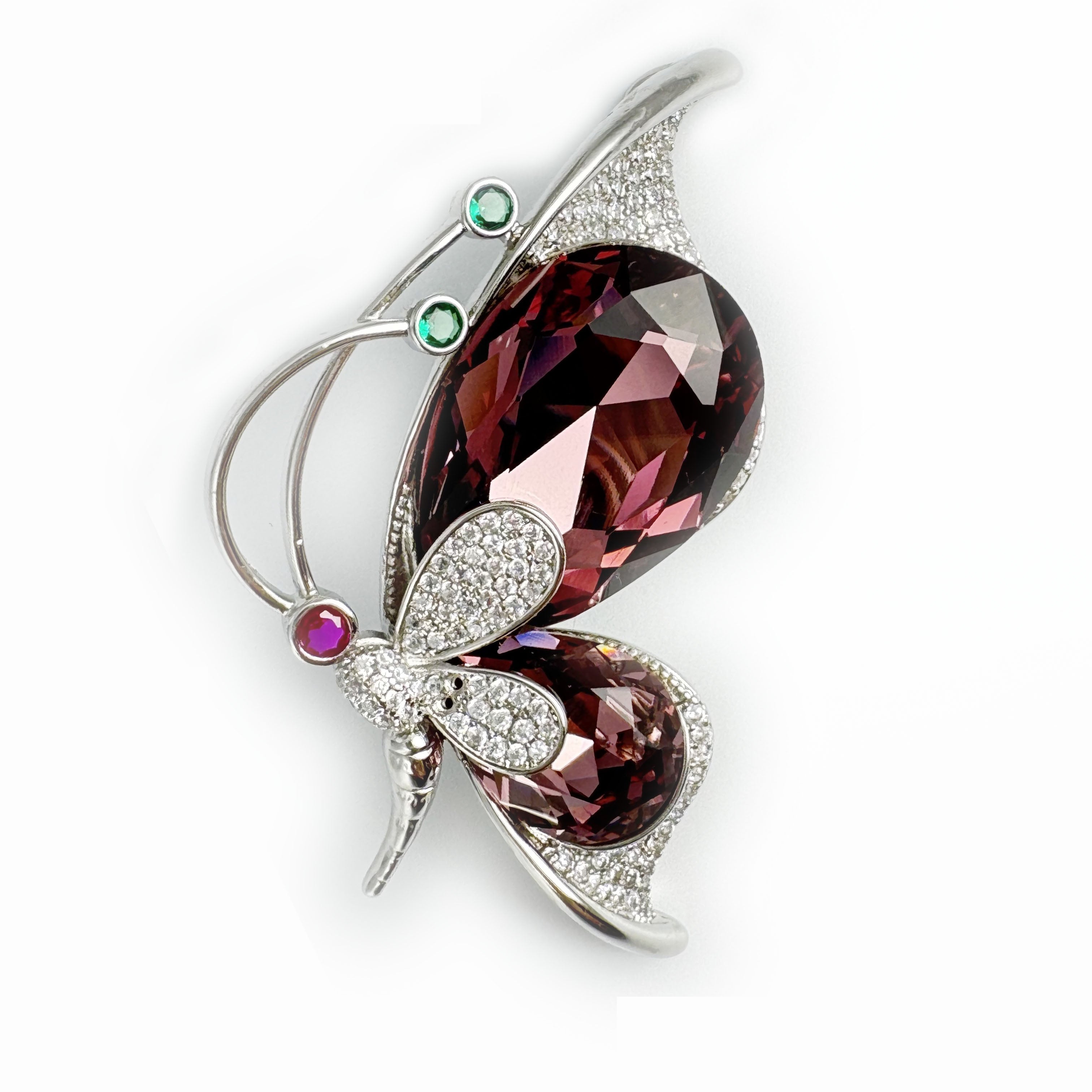 Crystal Brooch/Pendant
