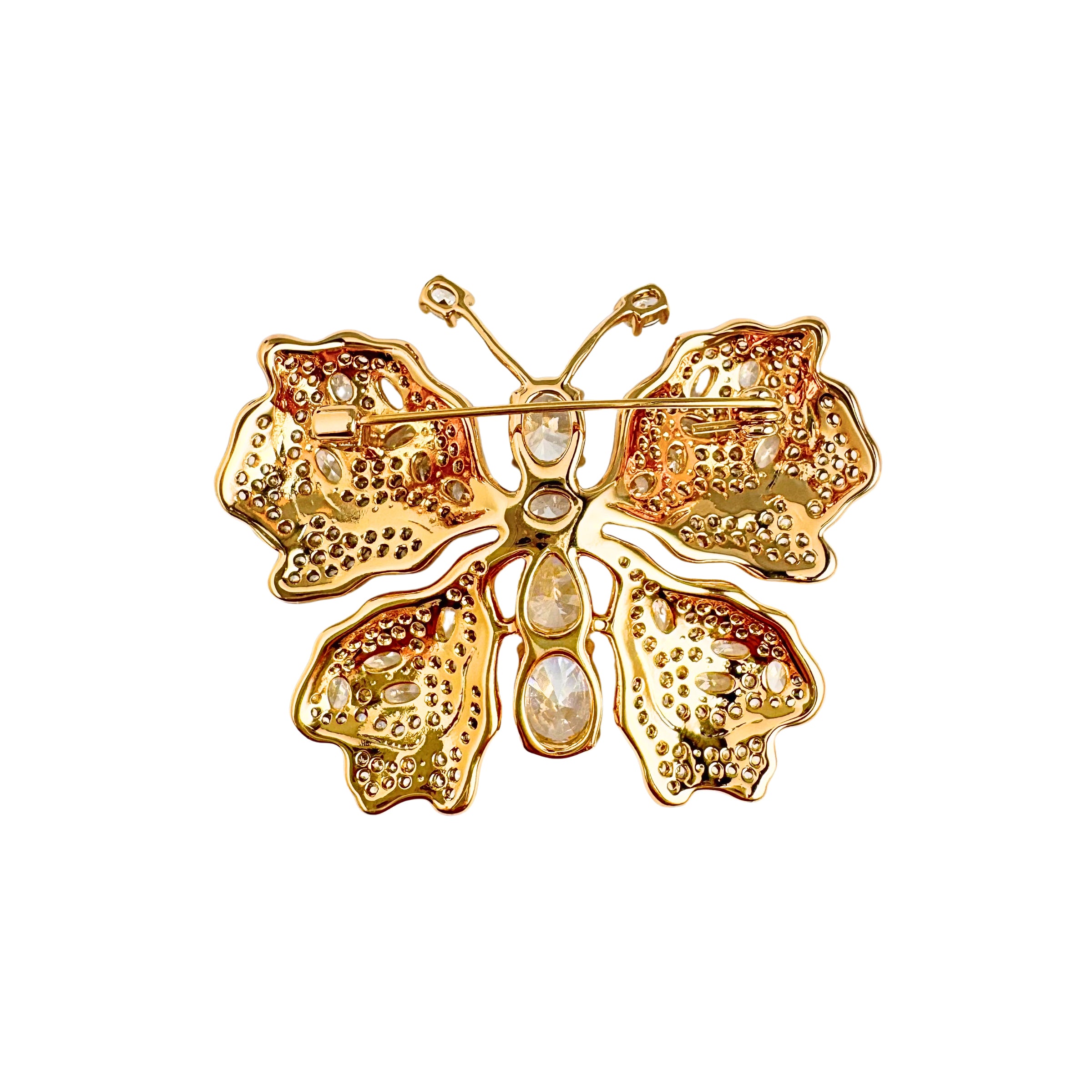 Crystal Brooch