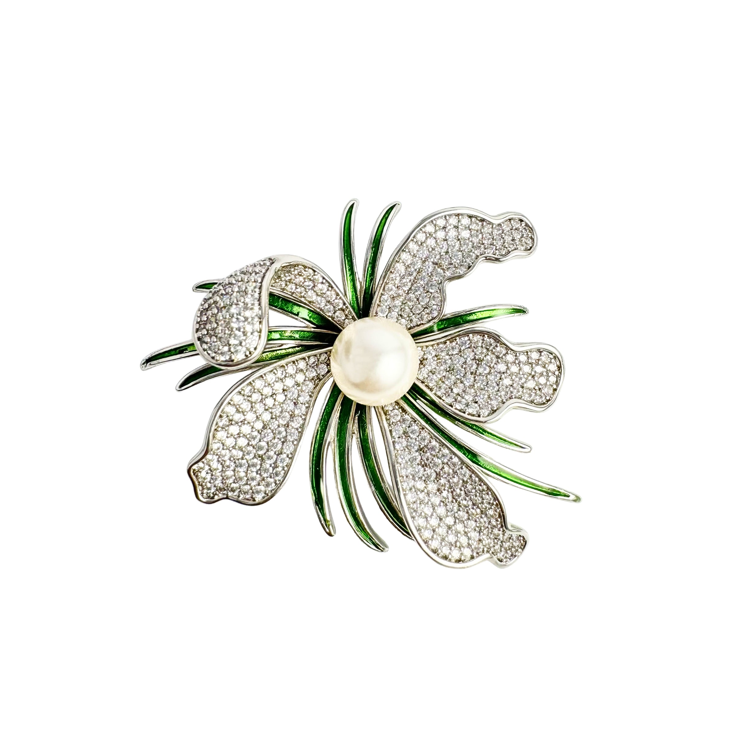 Austrian Crystal Brooch