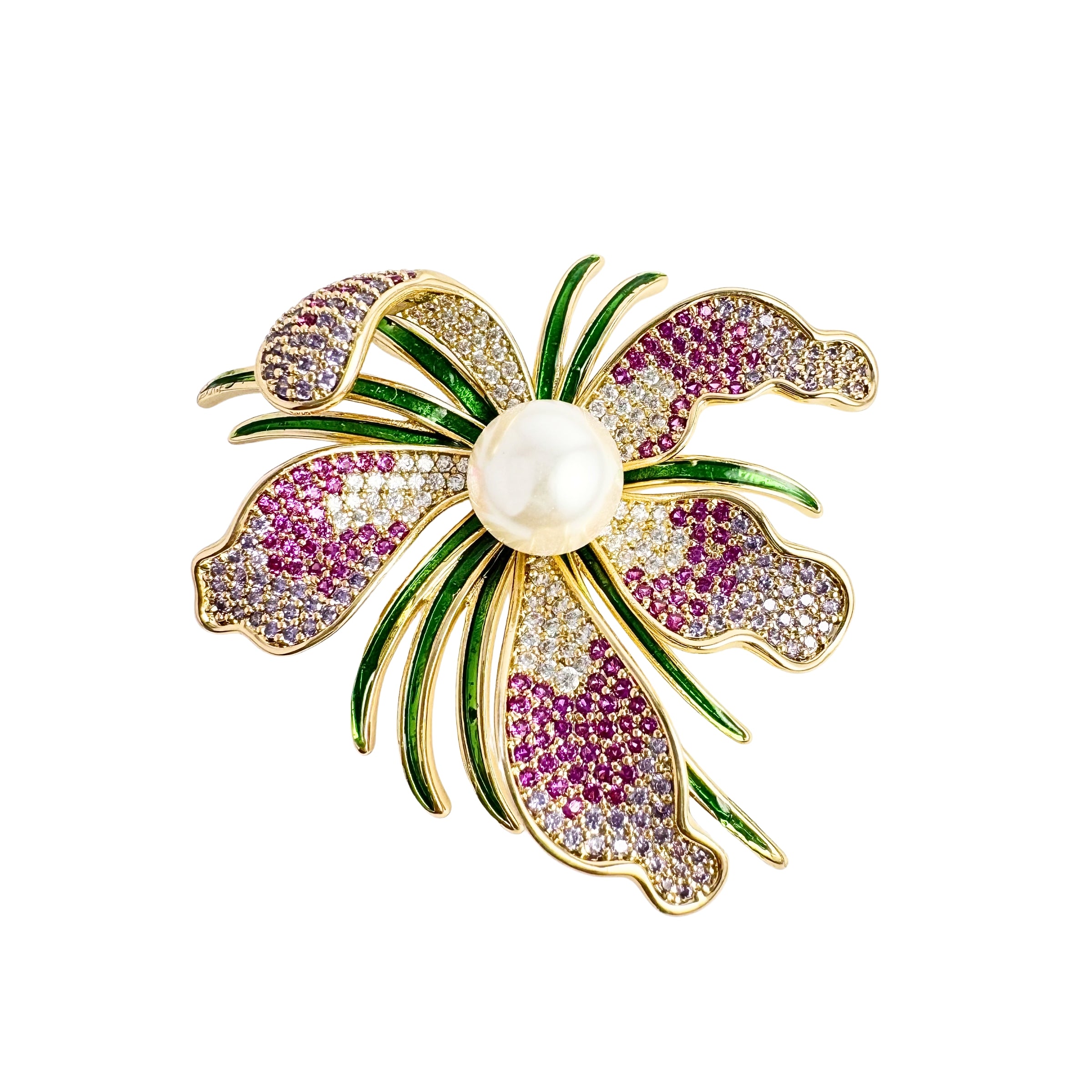 Austrian Crystal Brooch