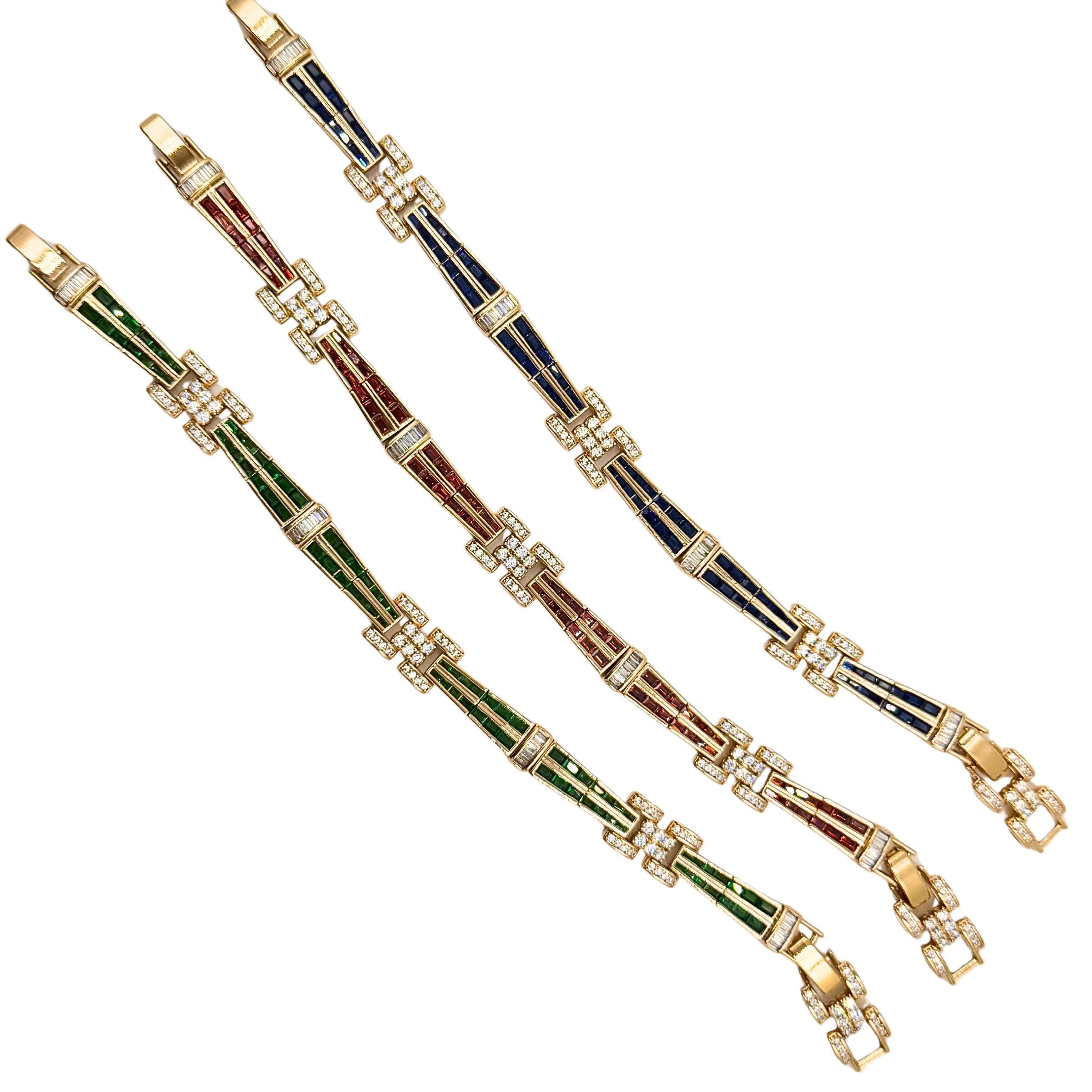 Colorful Cubic Zirconia Bracelet