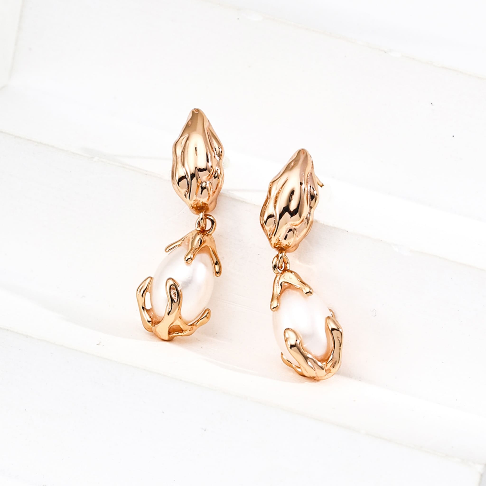 Statement Natural Pearl Earrings for Effortless Chic Office to Evening Style-3