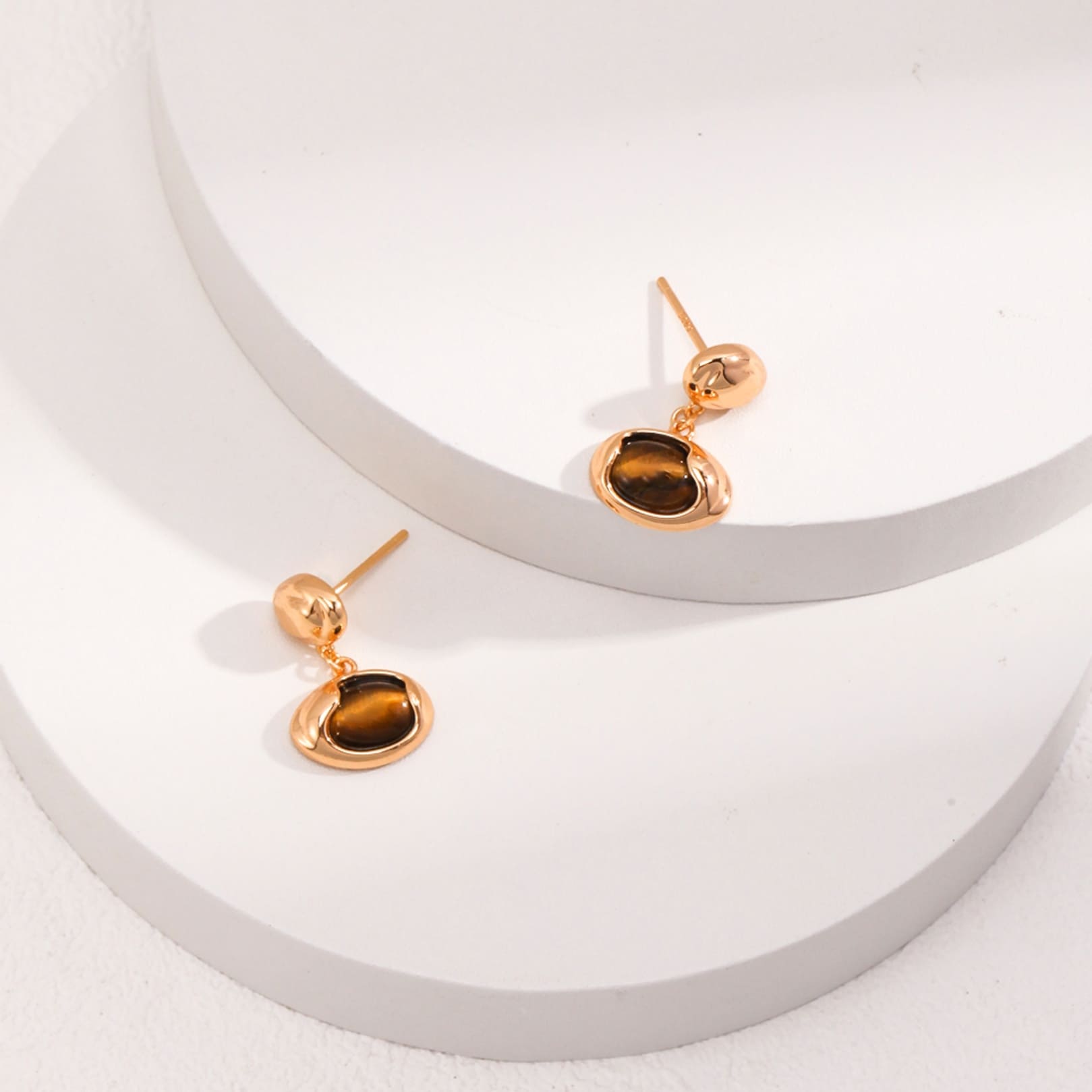Tiger's Eye Earrings