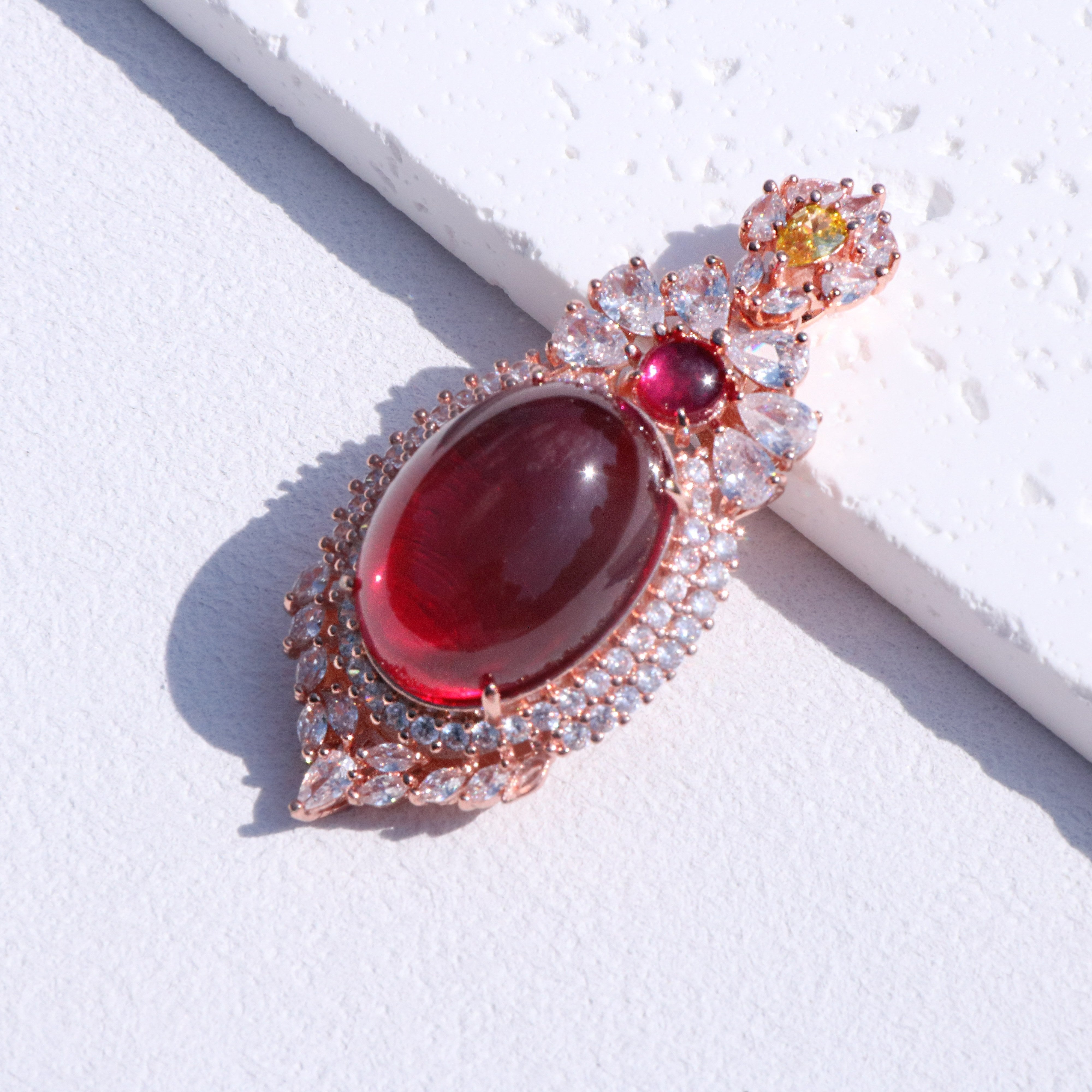 Roseate Charm Pendant