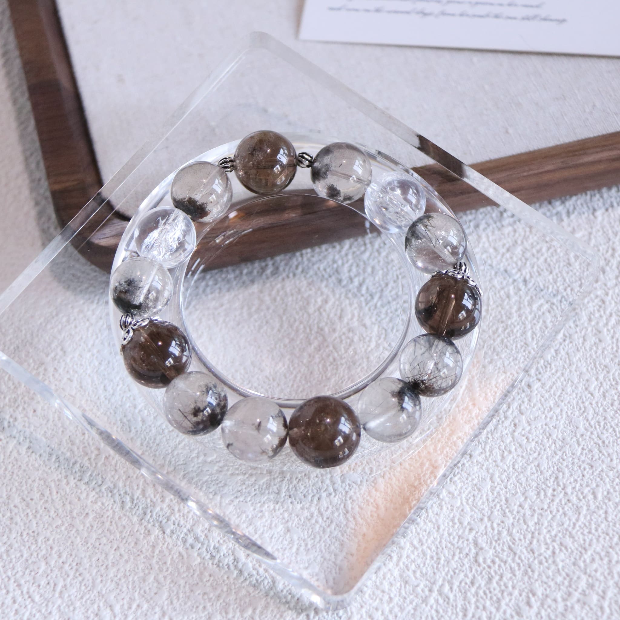 Healing & Stability: Lunaris Umbrae Bracelet