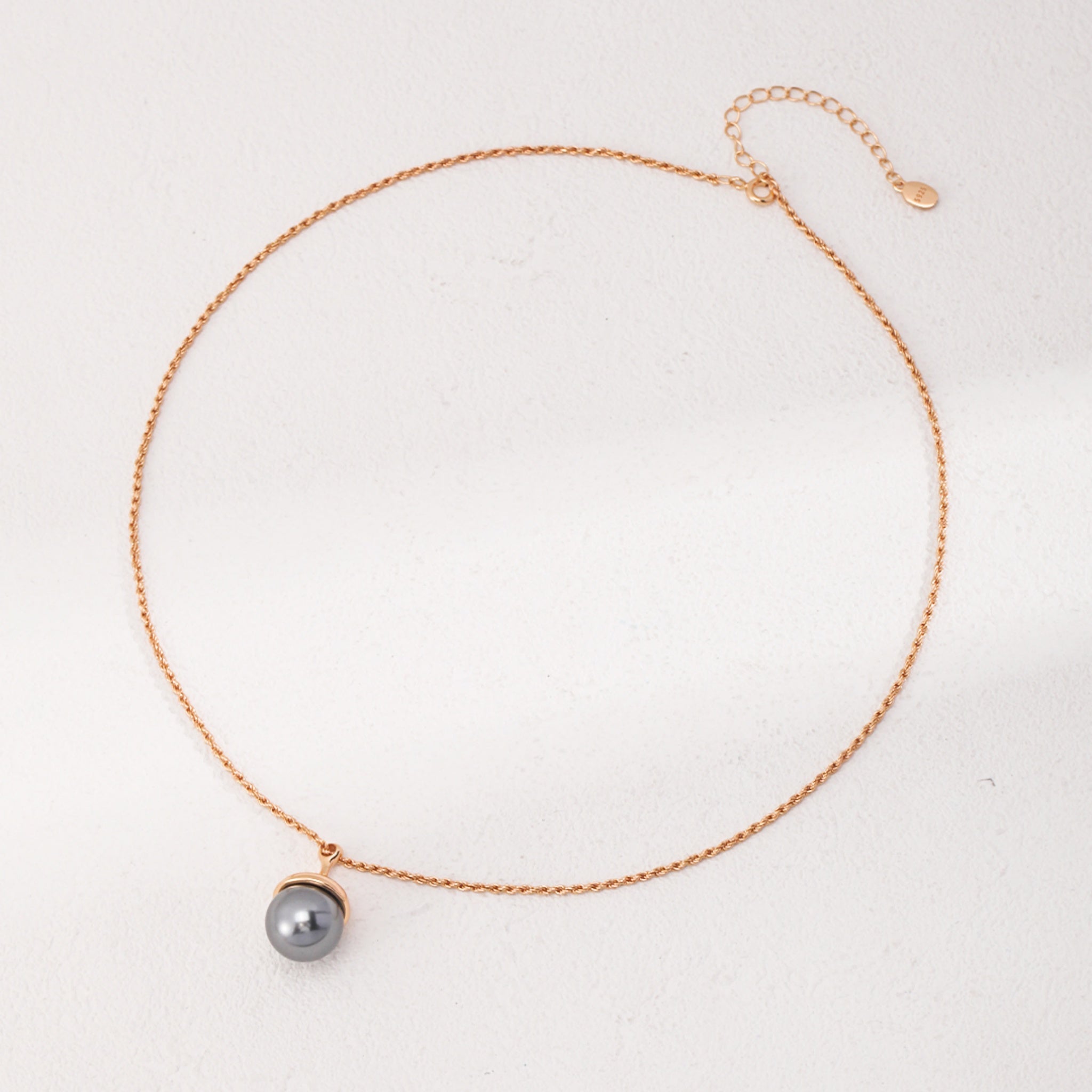 Affordable Minimalist Necklace Shell Pearl or Tiger’s Eye Elegant Daily Wear-5