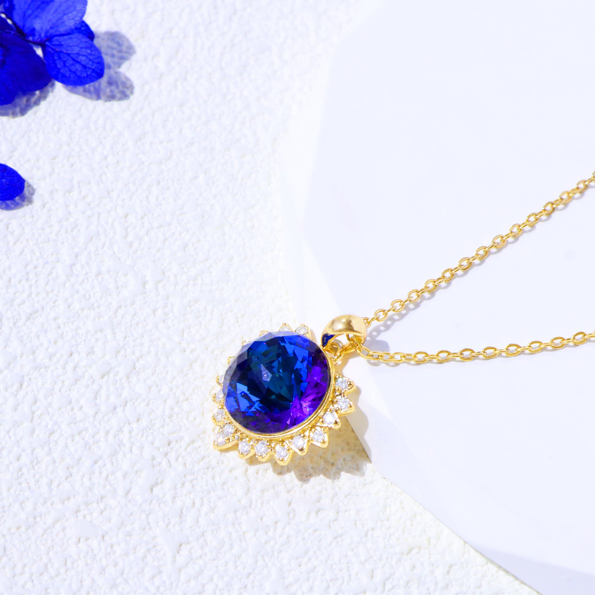 Austrian Crystal Necklace with Free Chain for Thoughtful Gifting-1