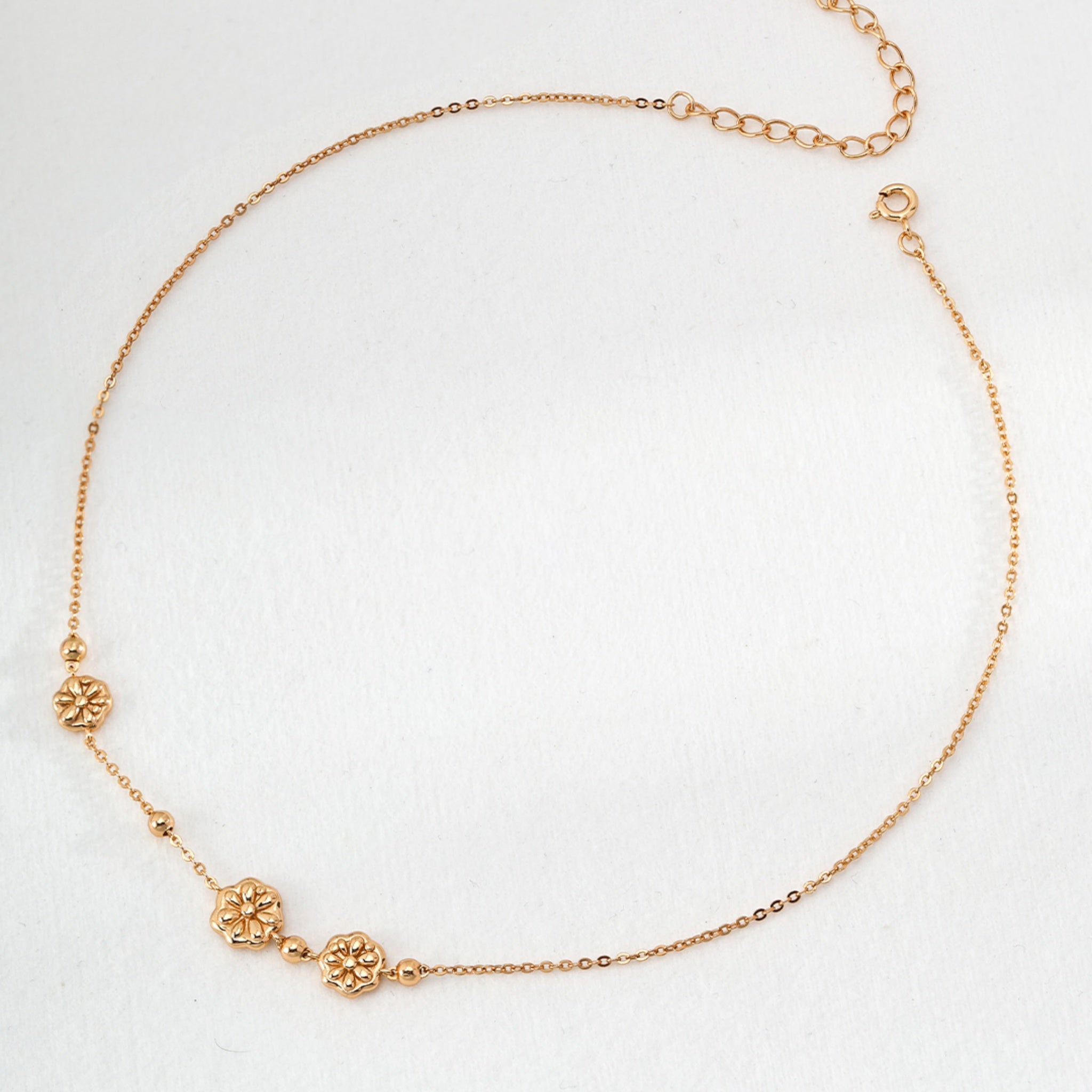 18K Gold-Plated 925 silver Necklace