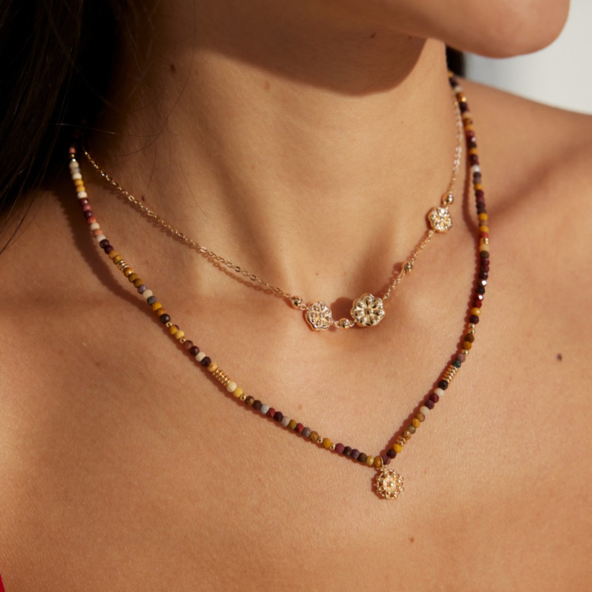 18K Gold-Plated 925 silver Necklace