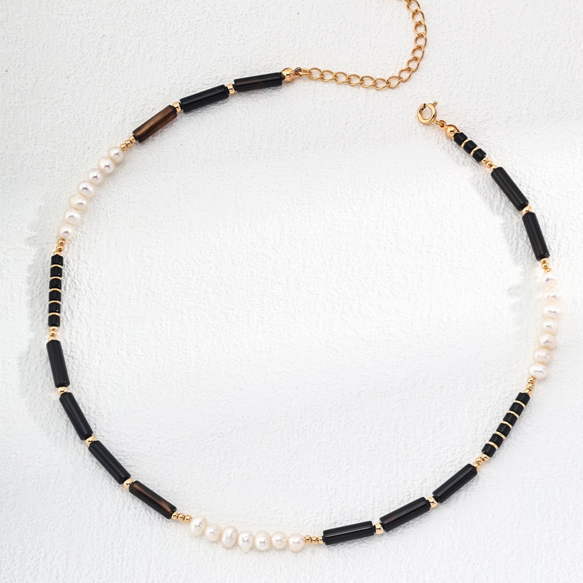 Pearl & Agate Necklace