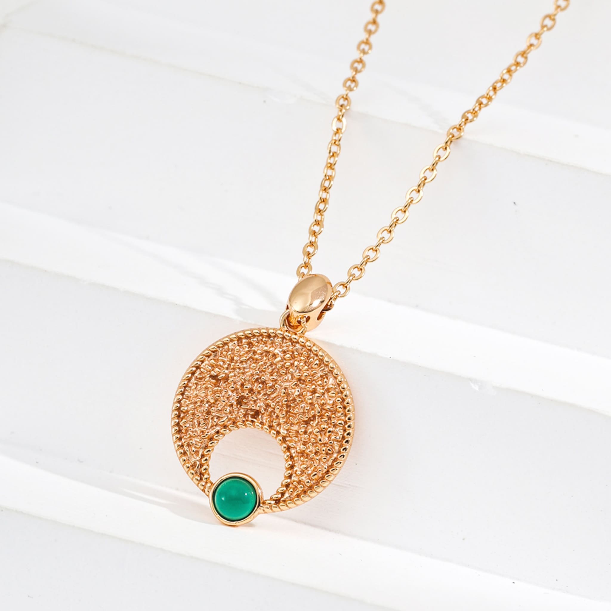 Crescent Glow Necklace