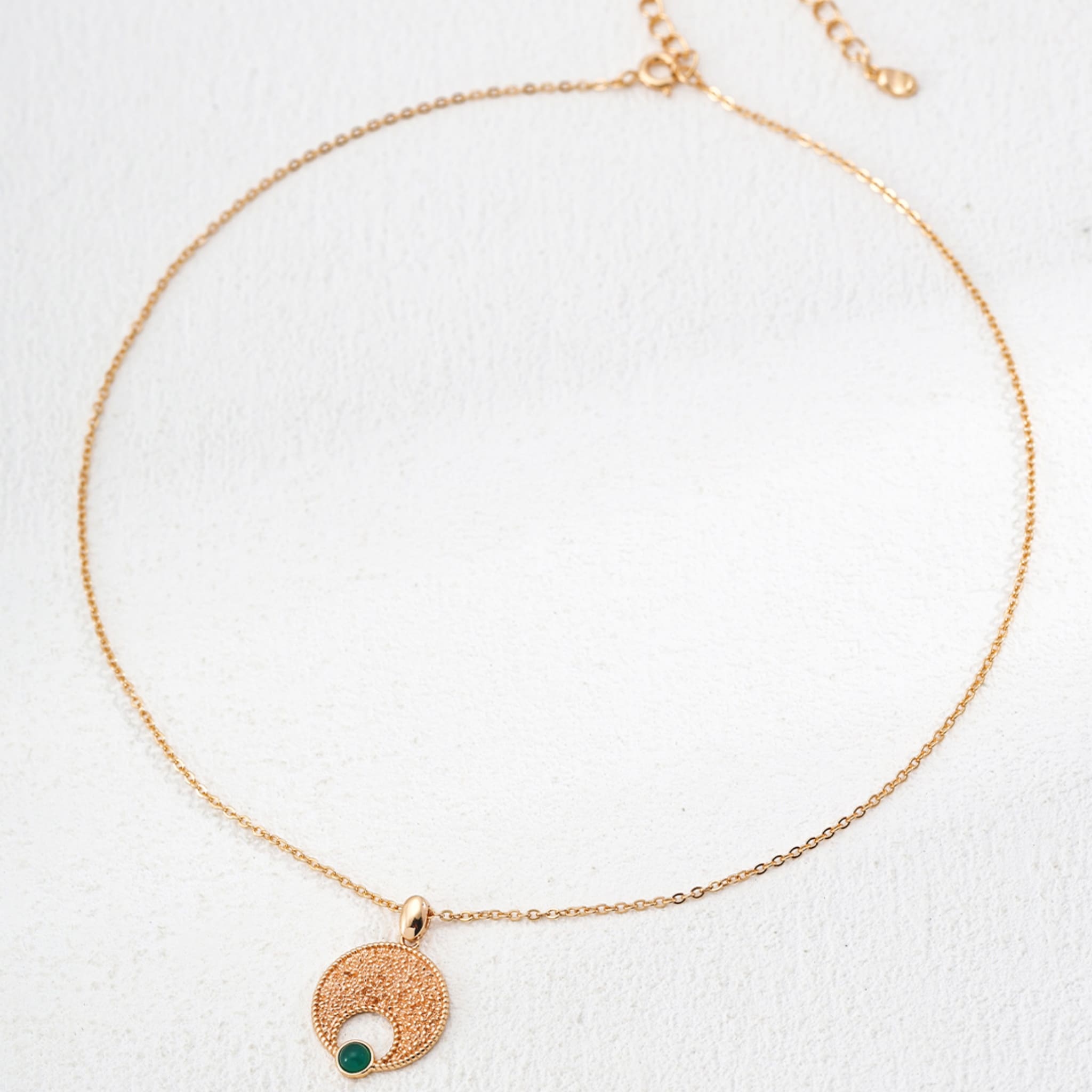 Crescent Glow Necklace
