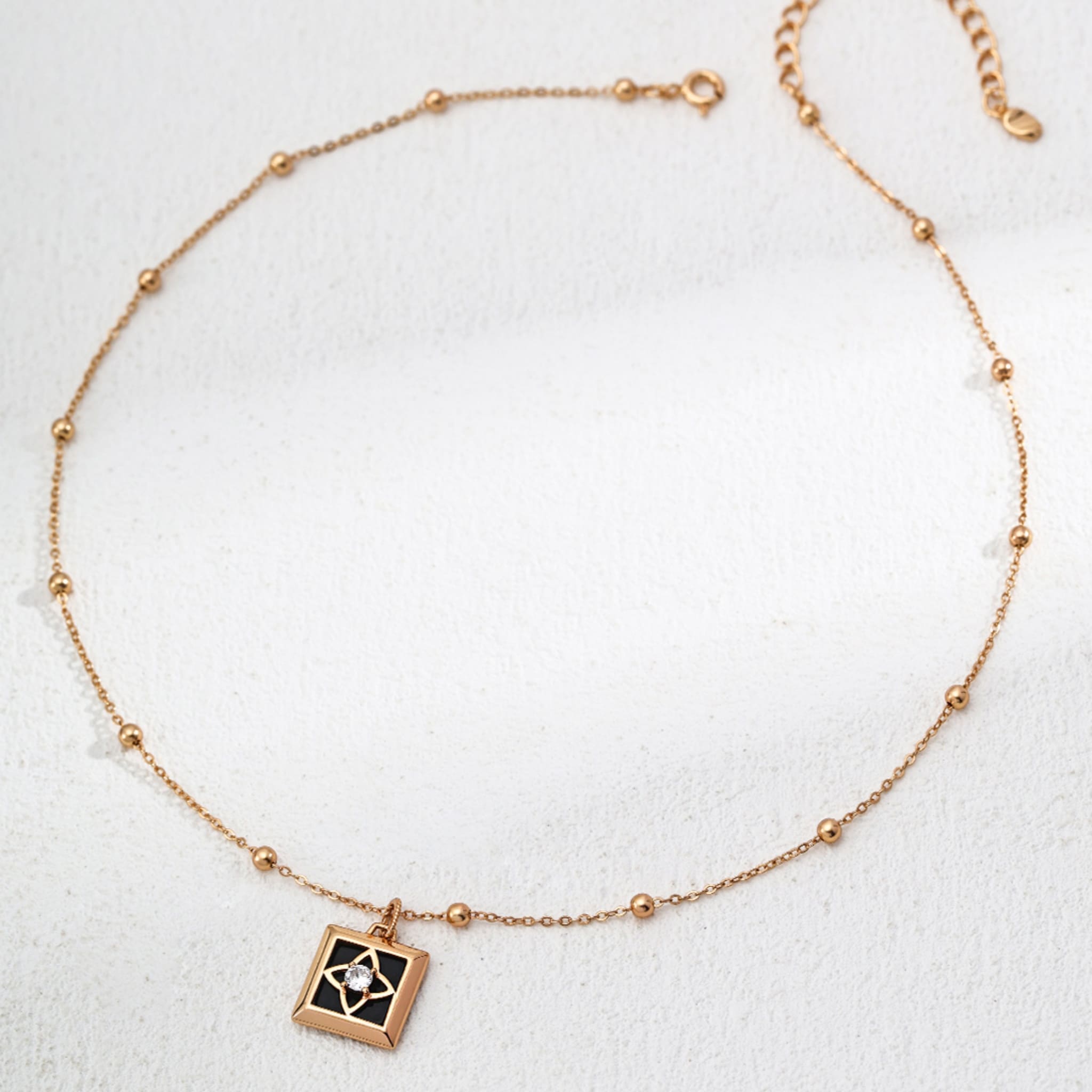 Chic Gemstone Necklace