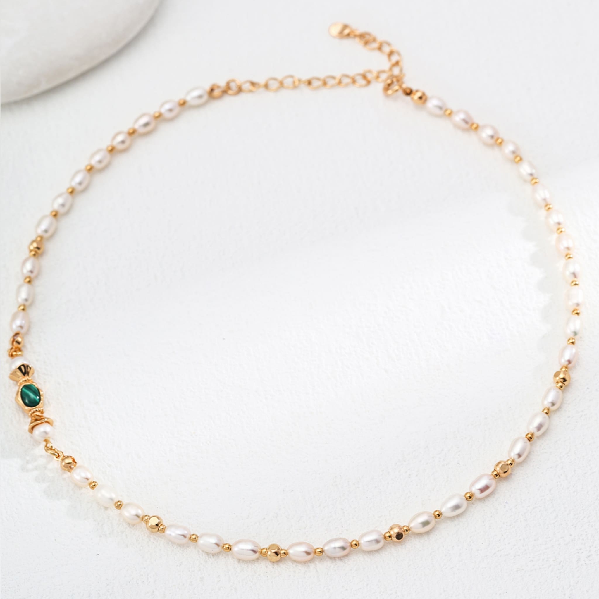Lustrous Peacock Necklace