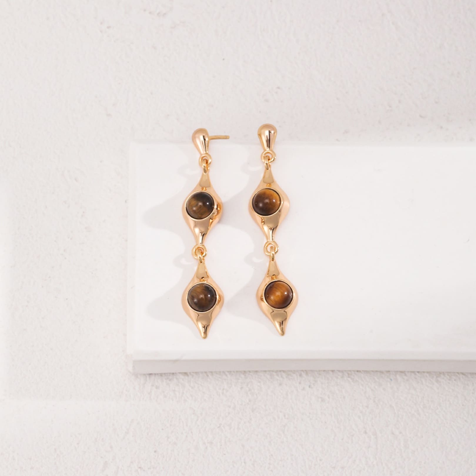 Bronze Mirage Earrings