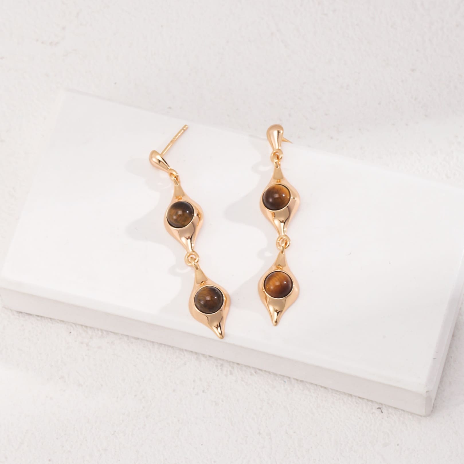 Bronze Mirage Earrings