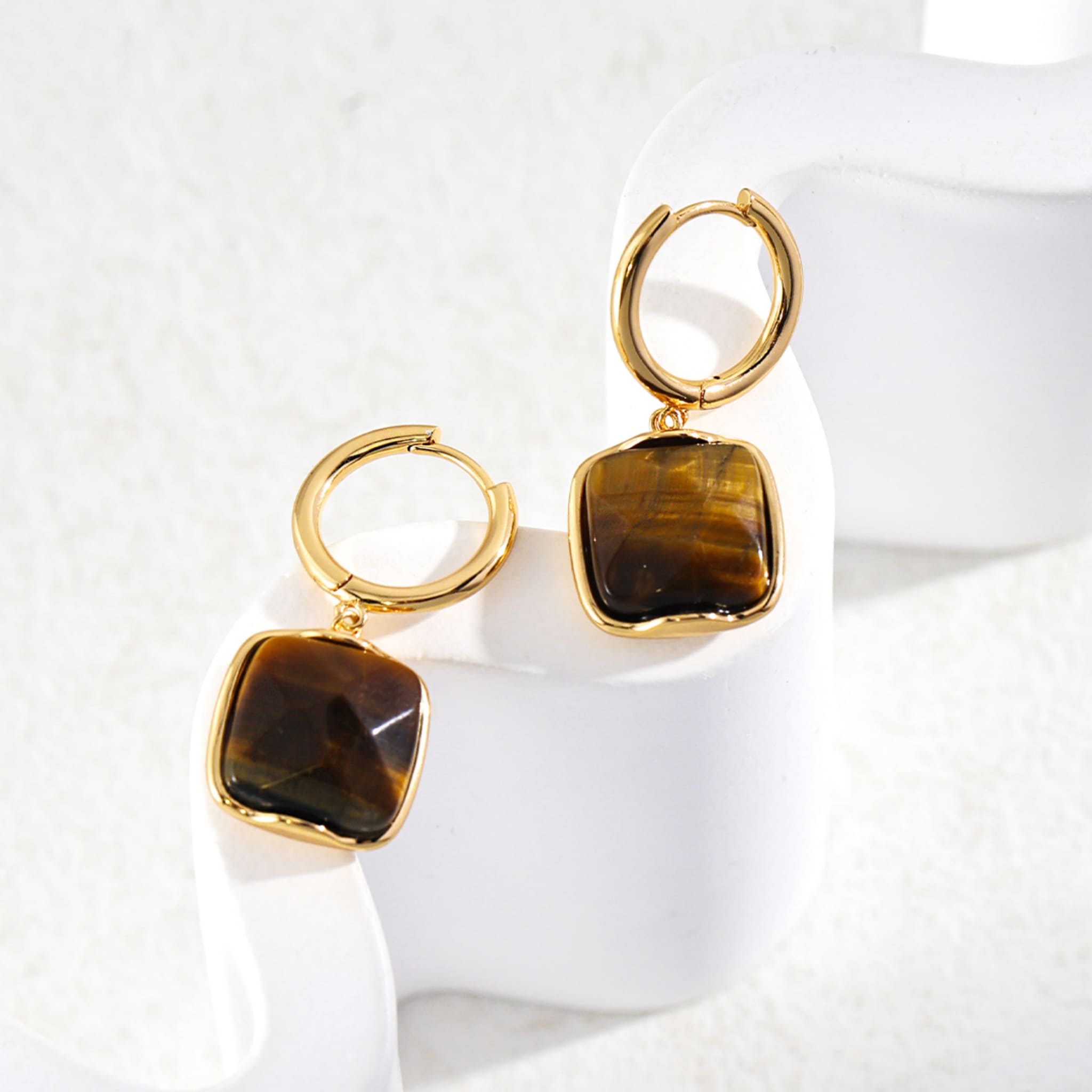 Tiger's Eye Earrings