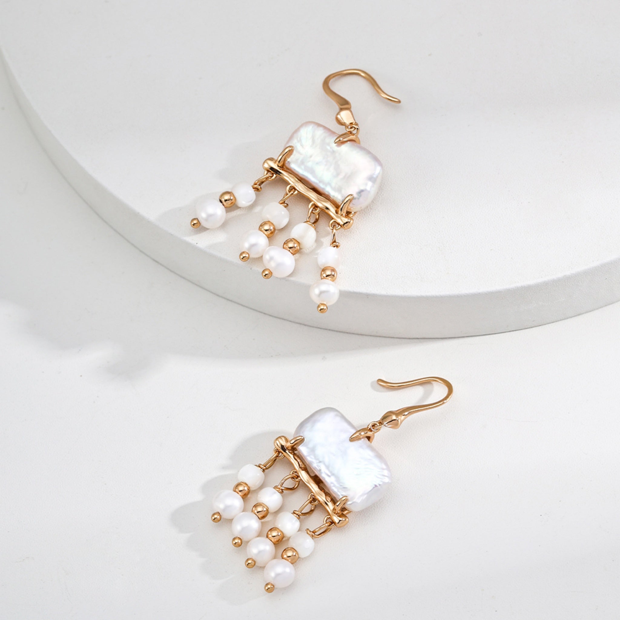 Celestial Pearl Earrings