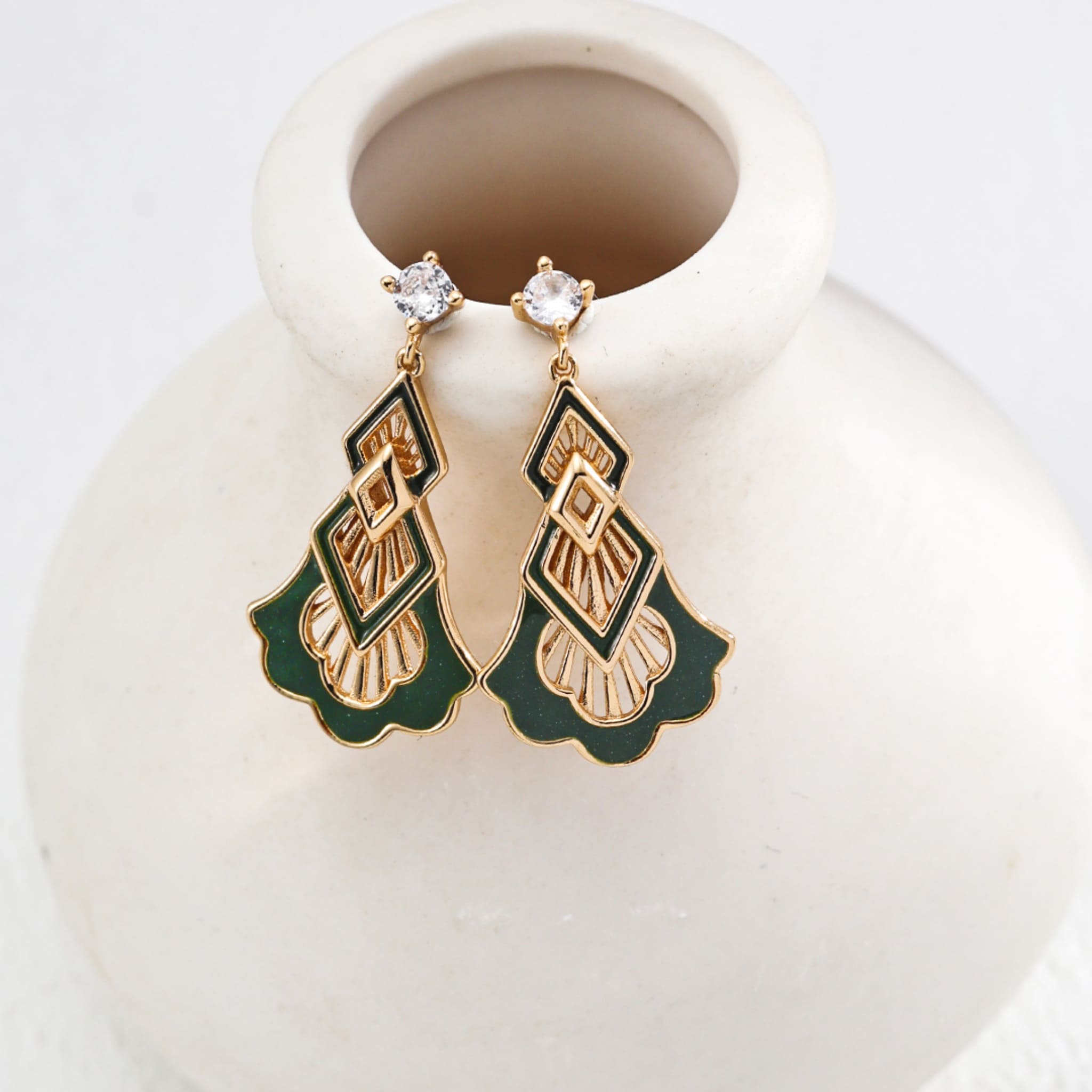 Gilded Grove Earrings