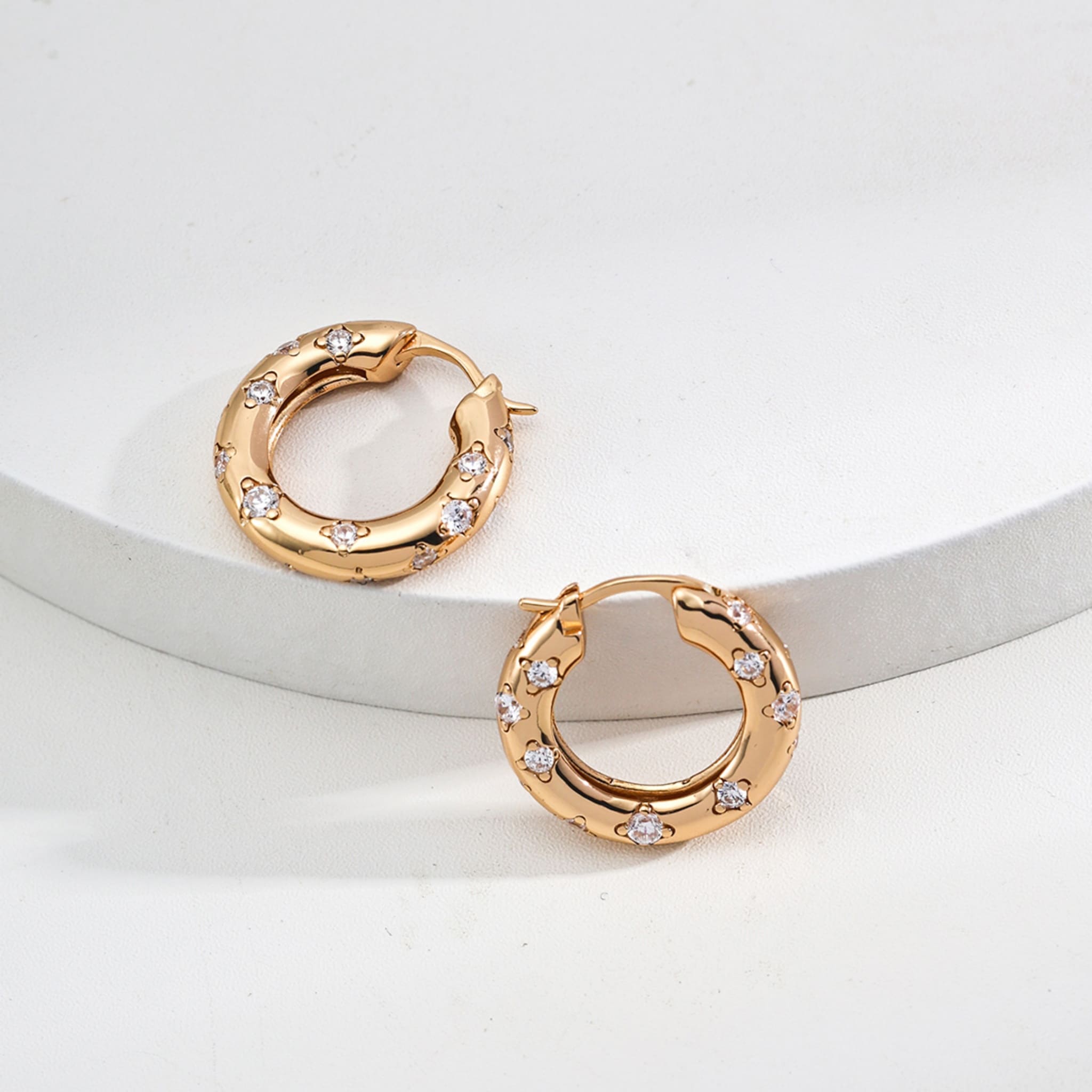 Brilliant Spark Earrings