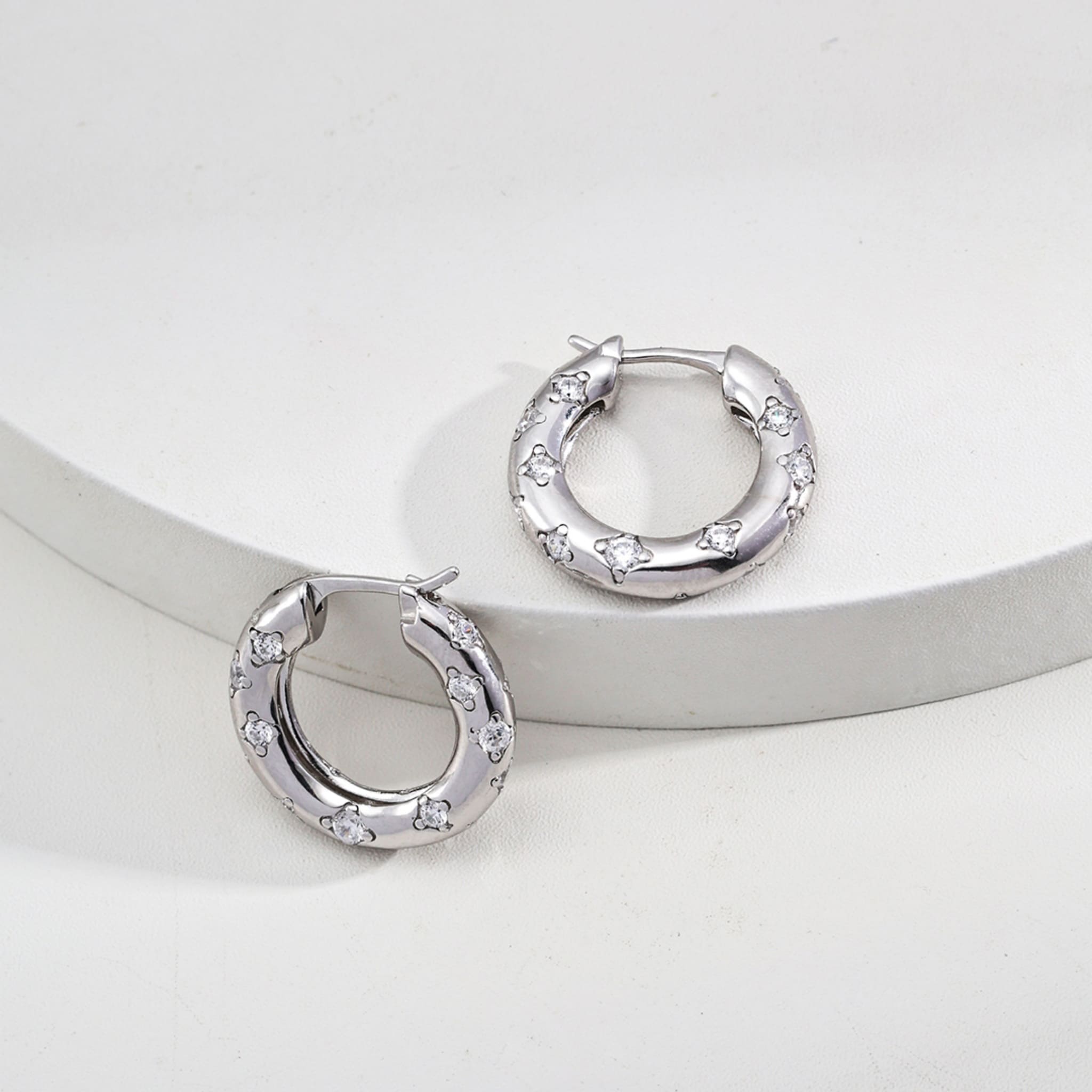 Brilliant Spark Earrings