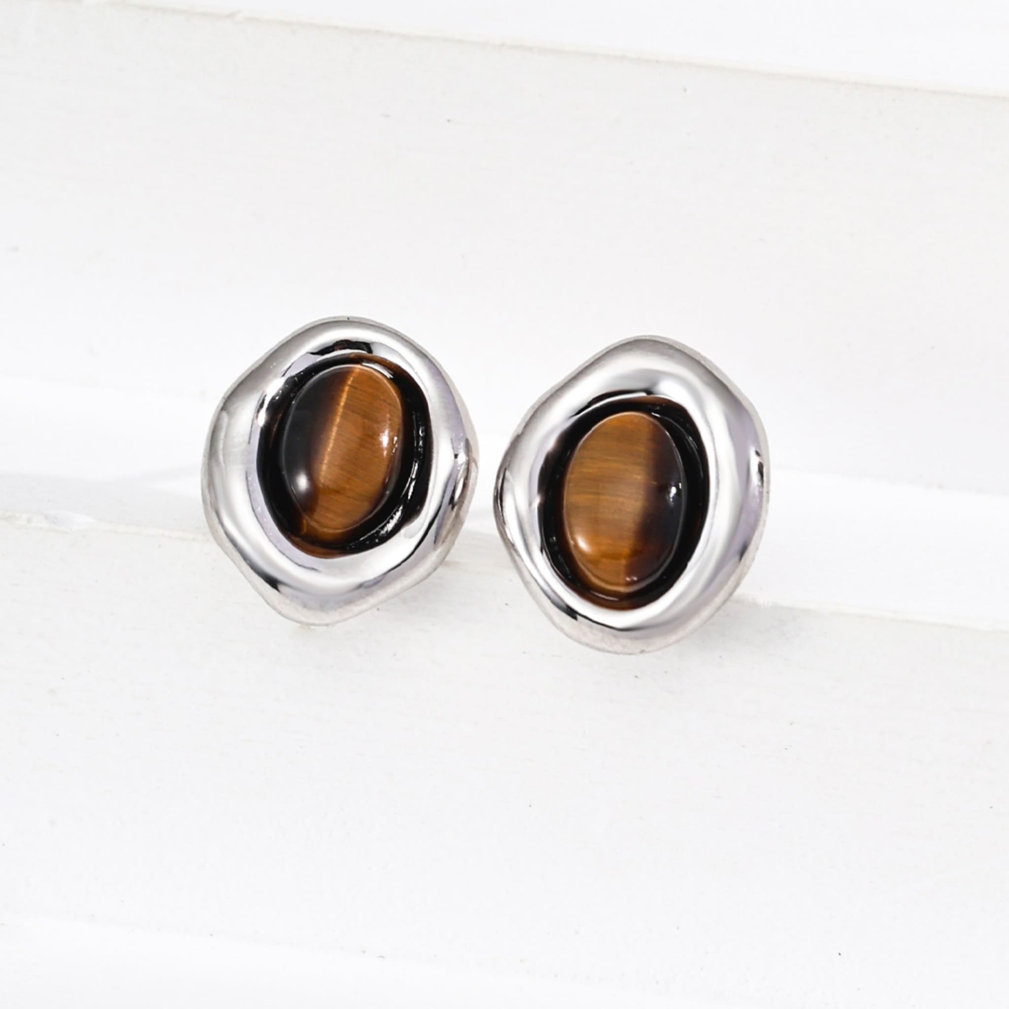 Tiger's Eye Earrings