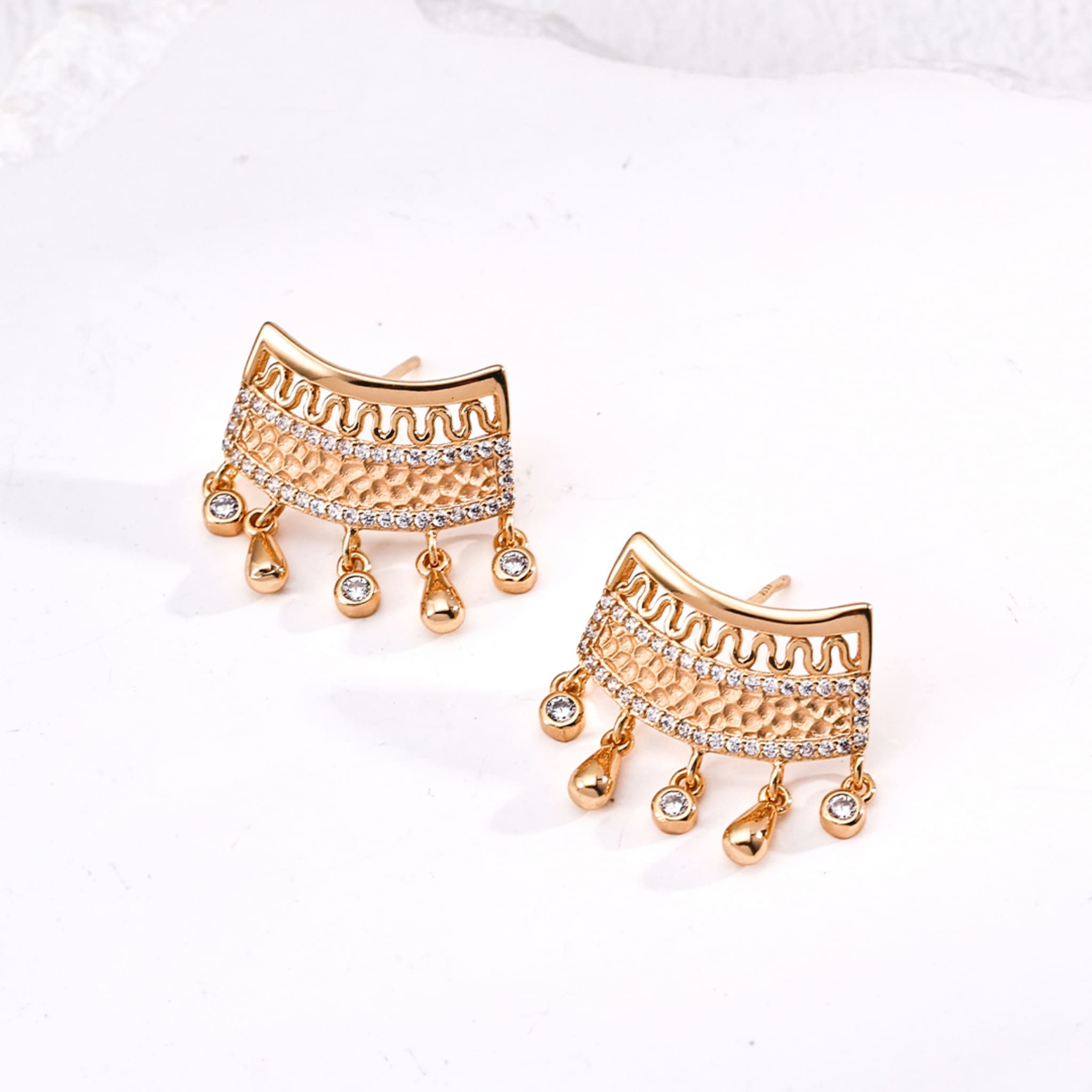 Regal Arc Earrings