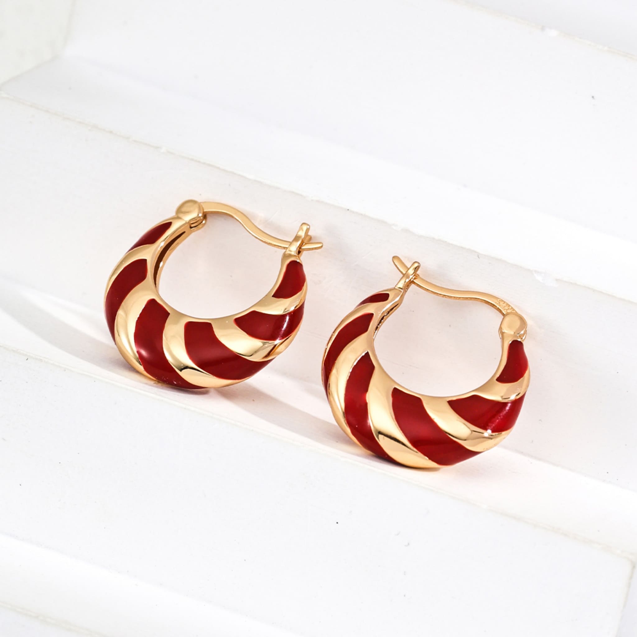 Red Muse Earrings