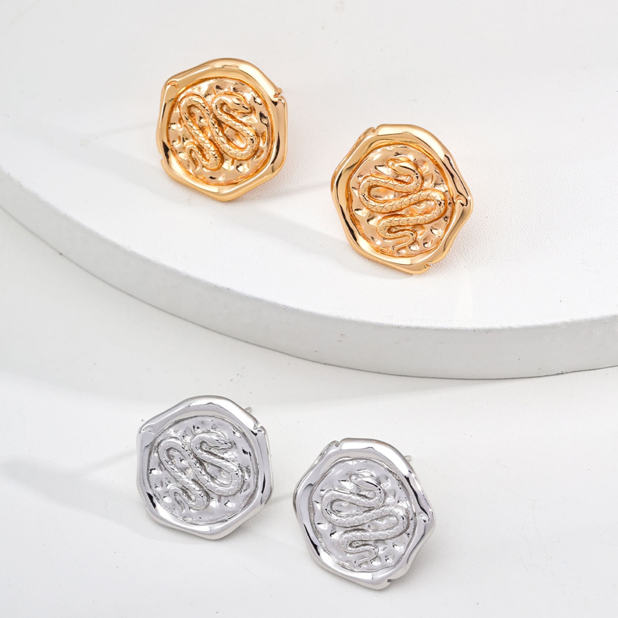 Serpent's Whisper Studs