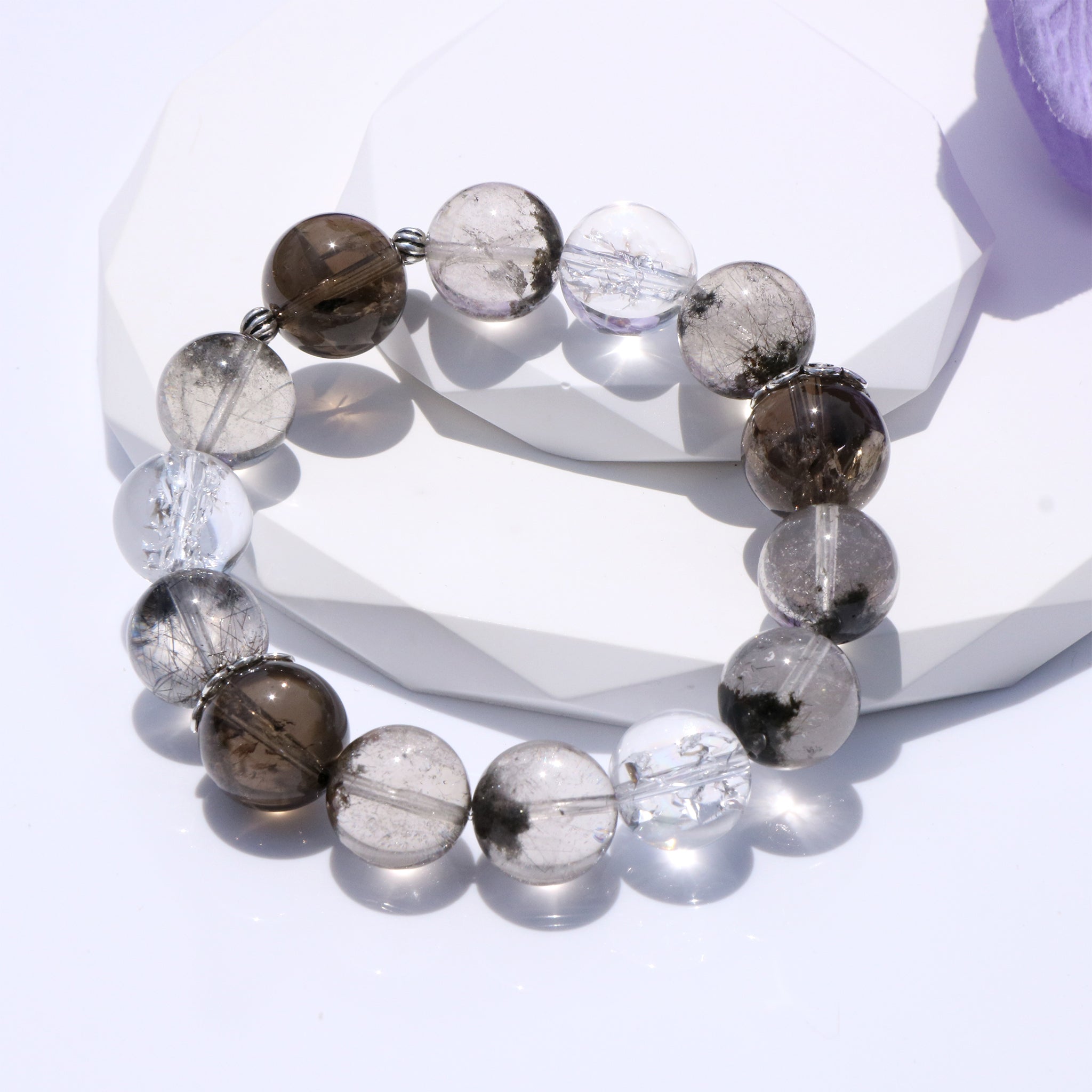 Healing & Stability: Lunaris Umbrae Bracelet