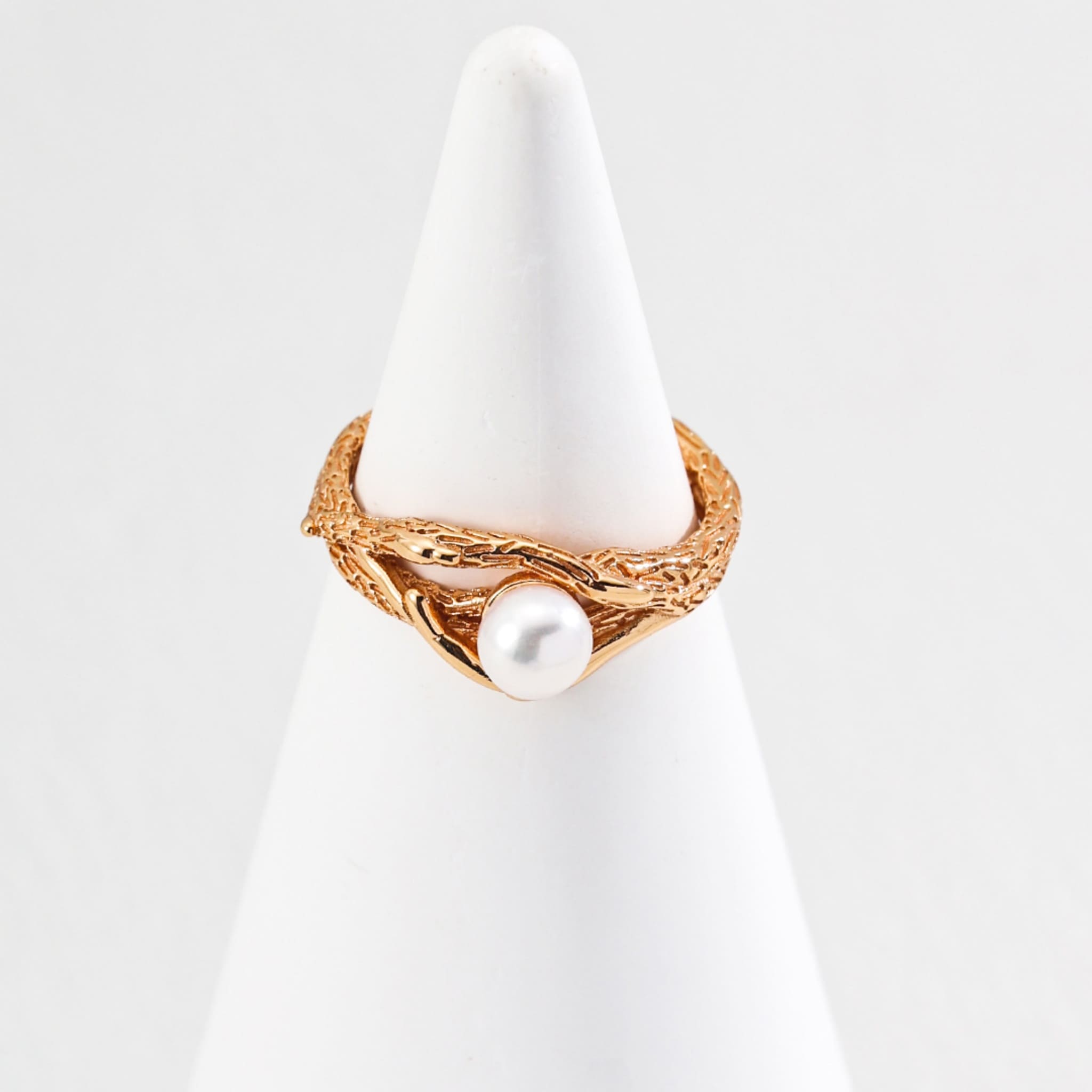 Pearl Tangle Ring