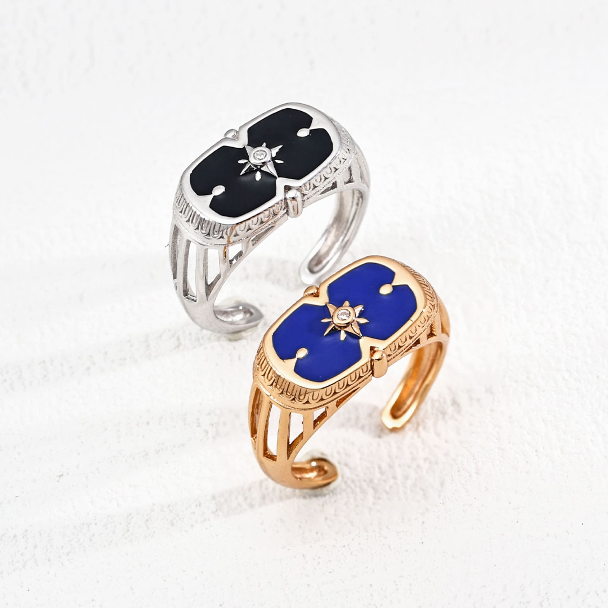 Nocturne Crest Ring