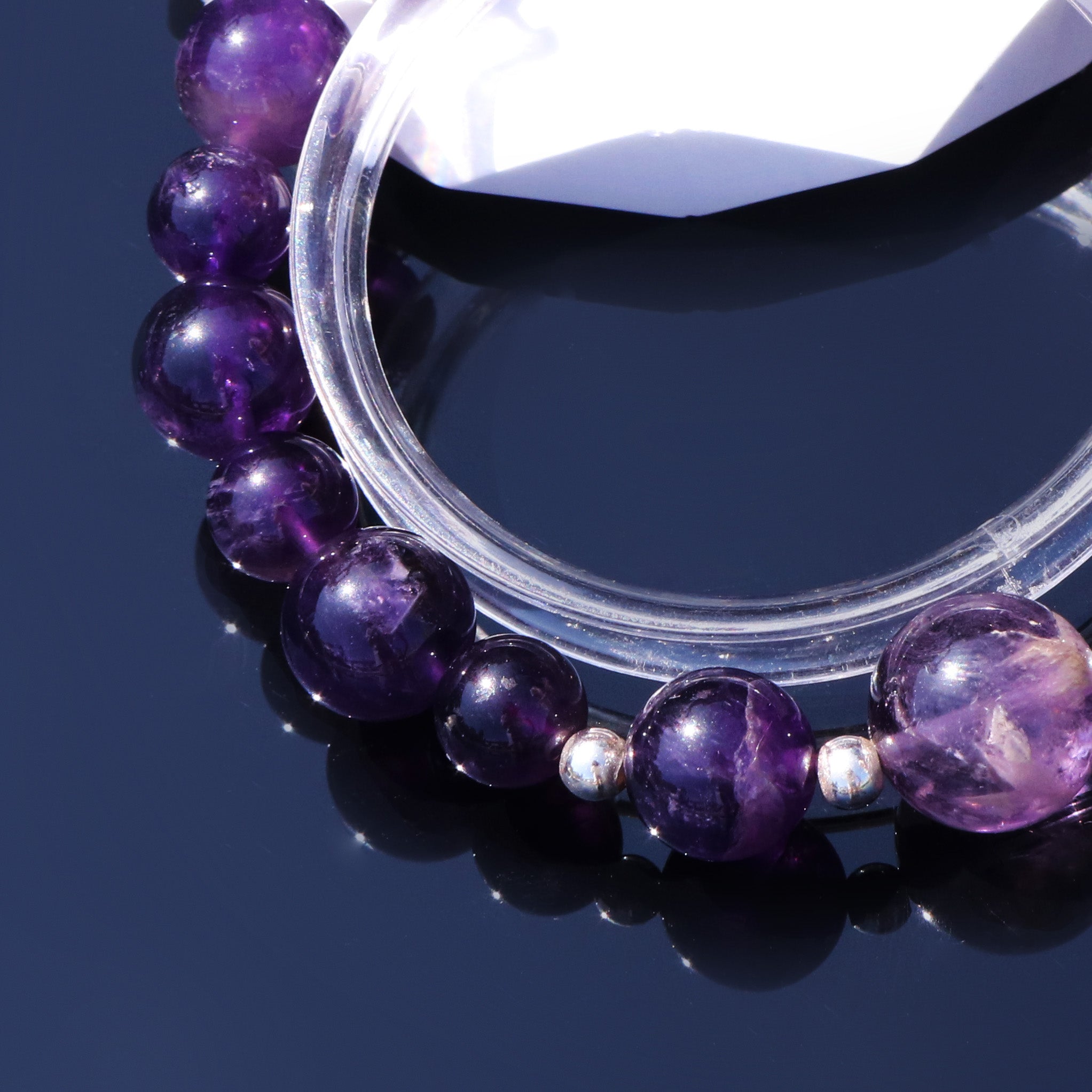 Minimalist Amethyst Bracelet for Everyday Layered Style-3