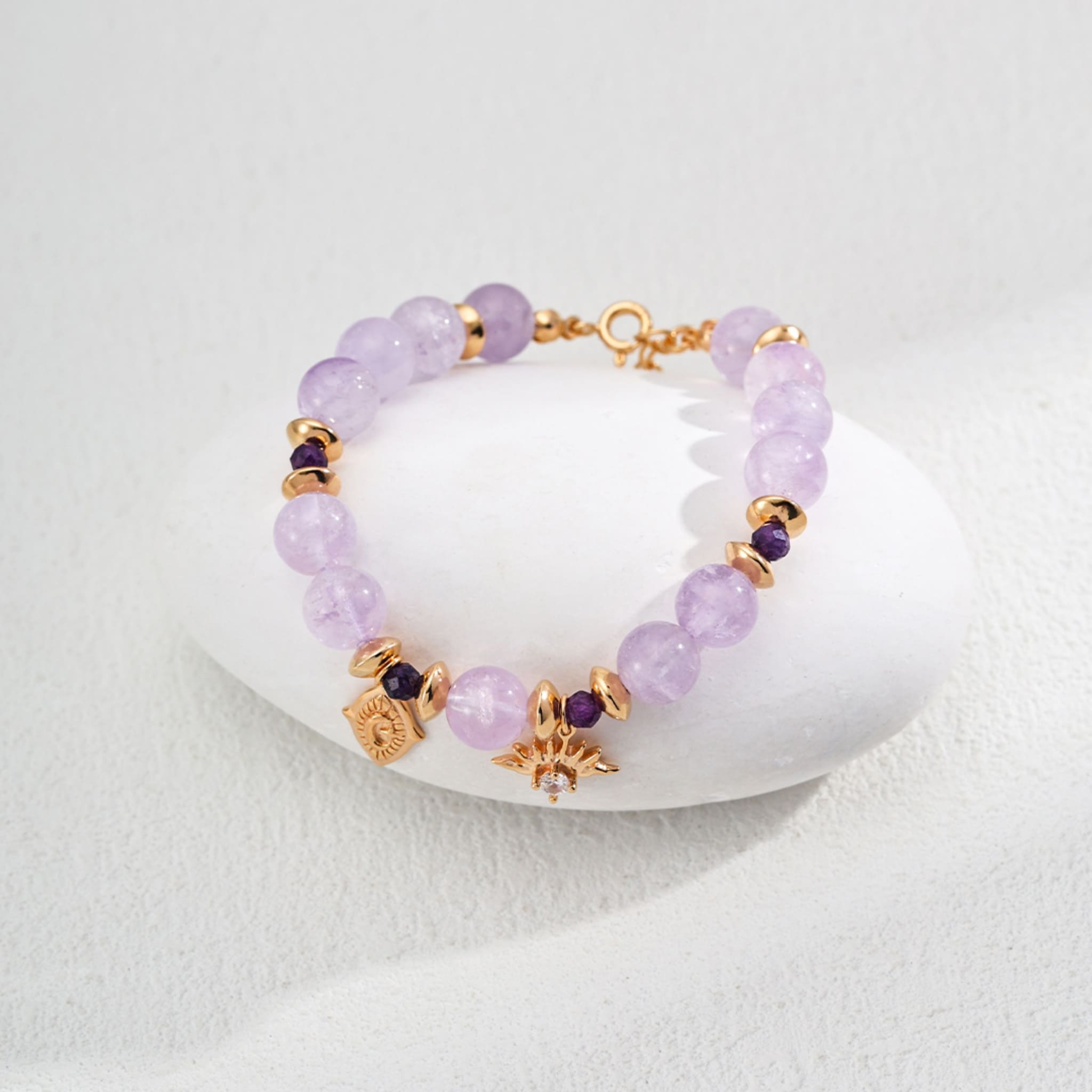 Natural Amethyst Bracelet