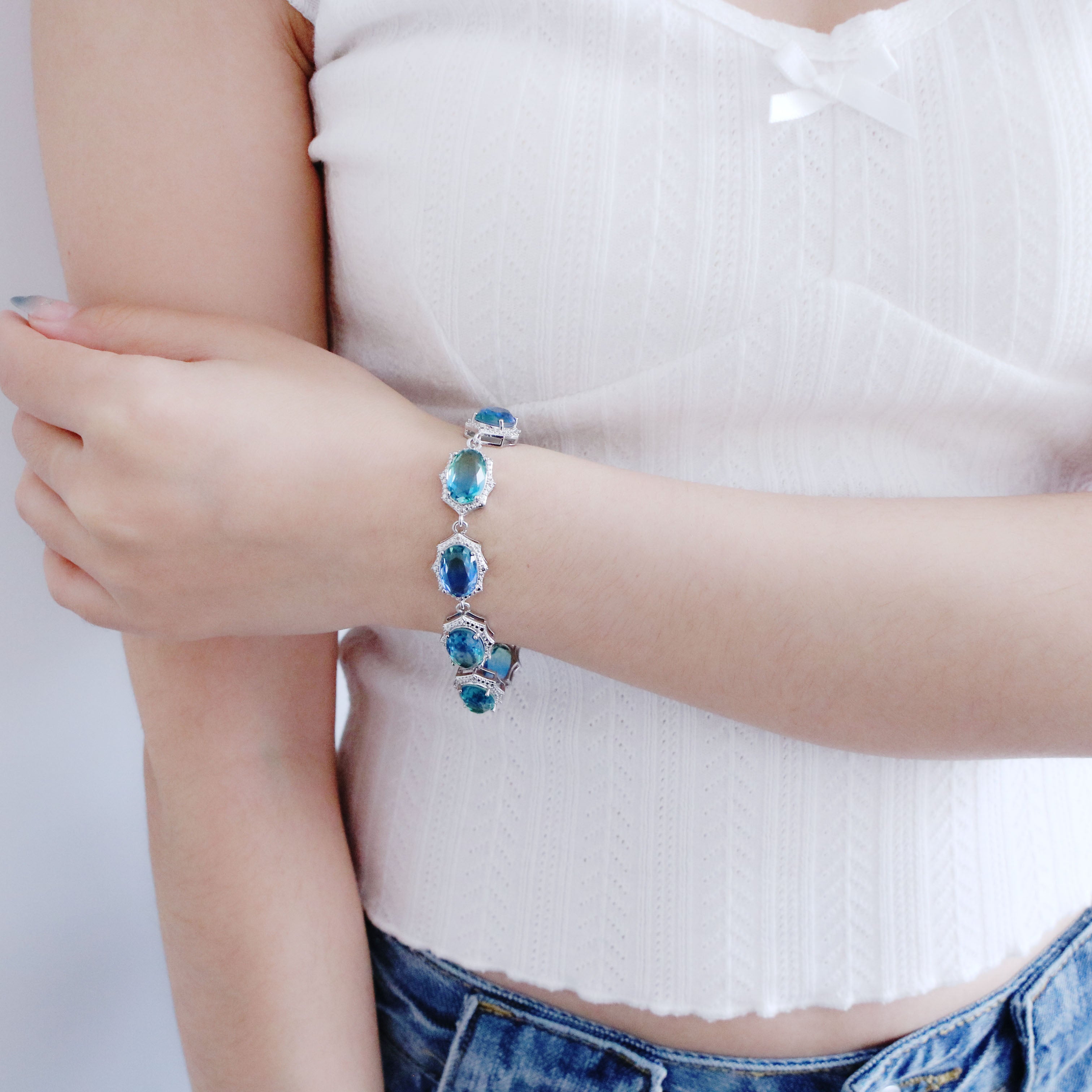 Crystal Glass Bracelet