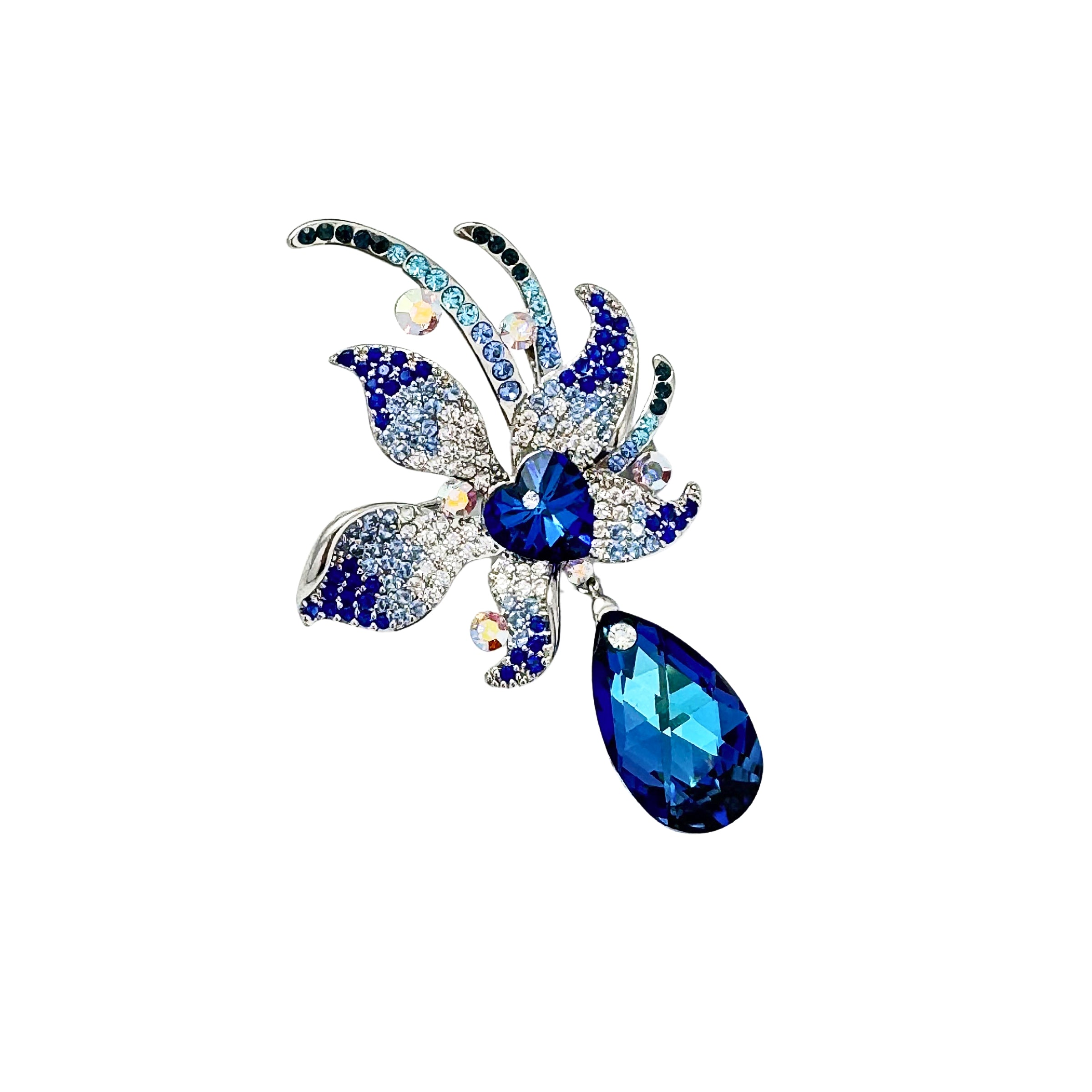 Austrian Crystal Brooch / Pendant